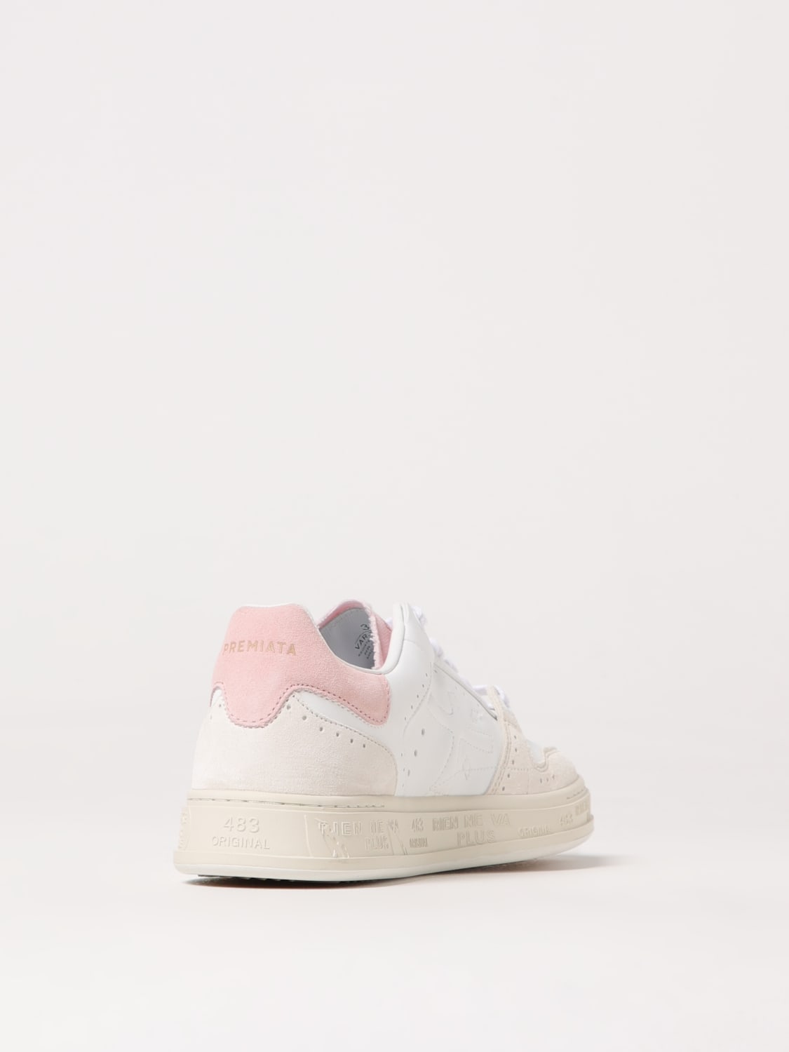 PREMIATA: Sneakers woman - White | Premiata sneakers QUINN
