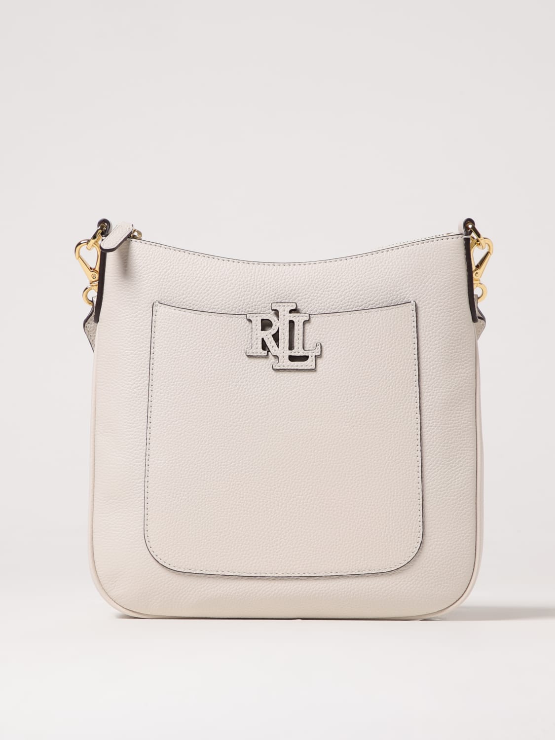 LAUREN RALPH LAUREN SCHULTERTASCHE: Schultertasche damen Lauren Ralph Lauren, Weiß - Img 1