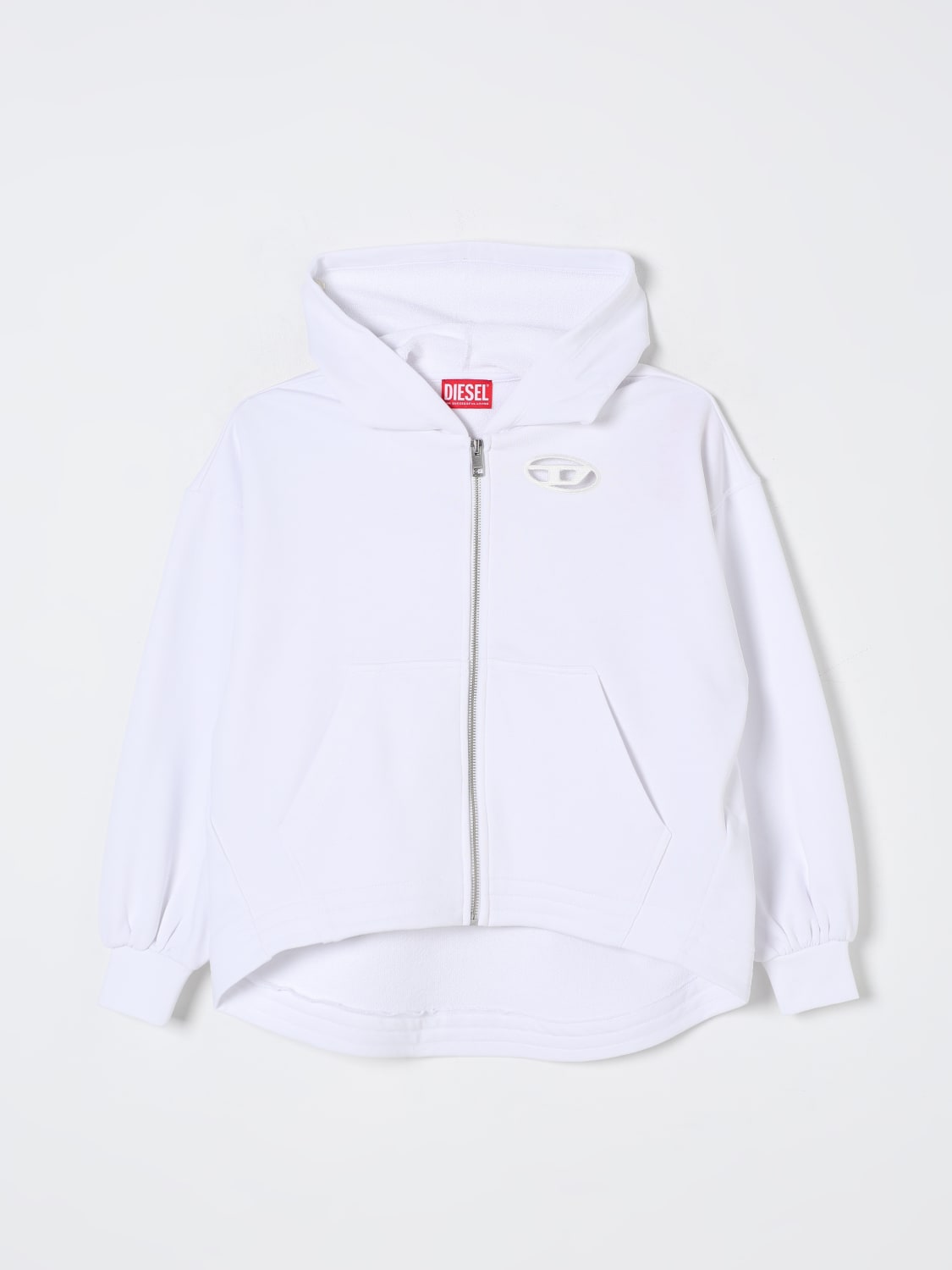 DIESEL PULLOVER: Pullover kinder Diesel, Weiß - Img 1