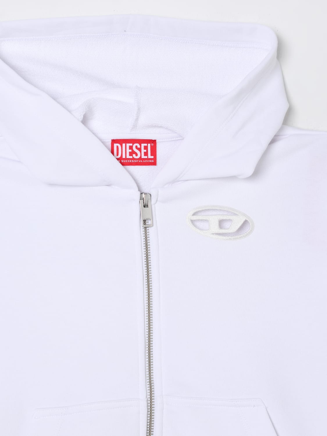 DIESEL PULLOVER: Pullover kinder Diesel, Weiß - Img 3