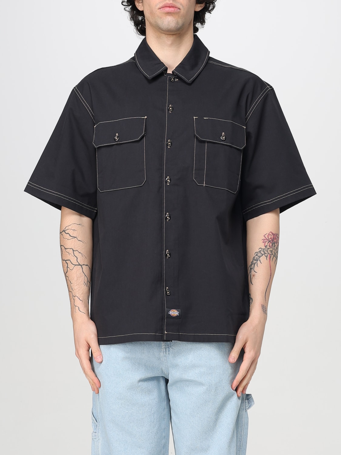 DICKIES HEMD: Hemd herren Dickies, Schwarz - Img 1