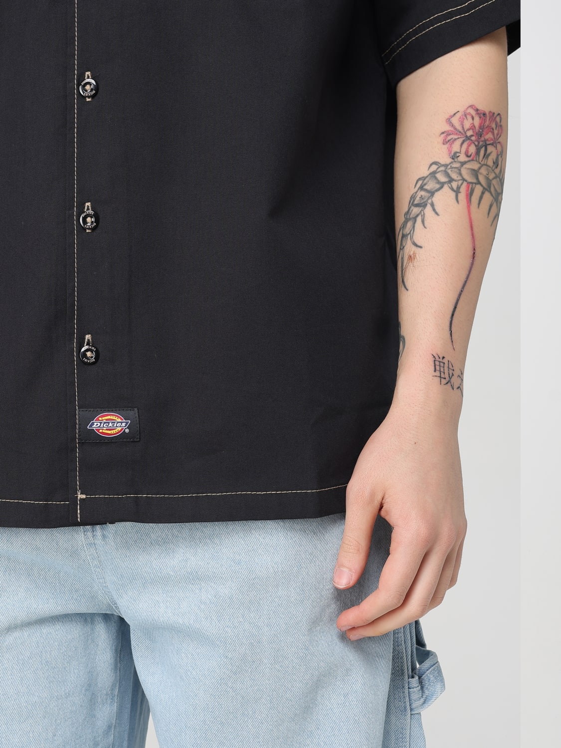 DICKIES HEMD: Hemd herren Dickies, Schwarz - Img 3