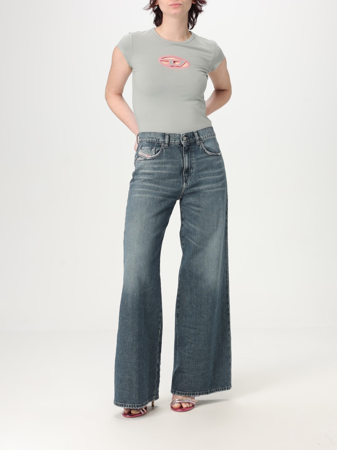デニム・ジーパン DIESEL Woman Jeans Blue A03625007Y7 01 DIESEL: Jeans woman - Blue | Diesel jeans A03625007Y7 online