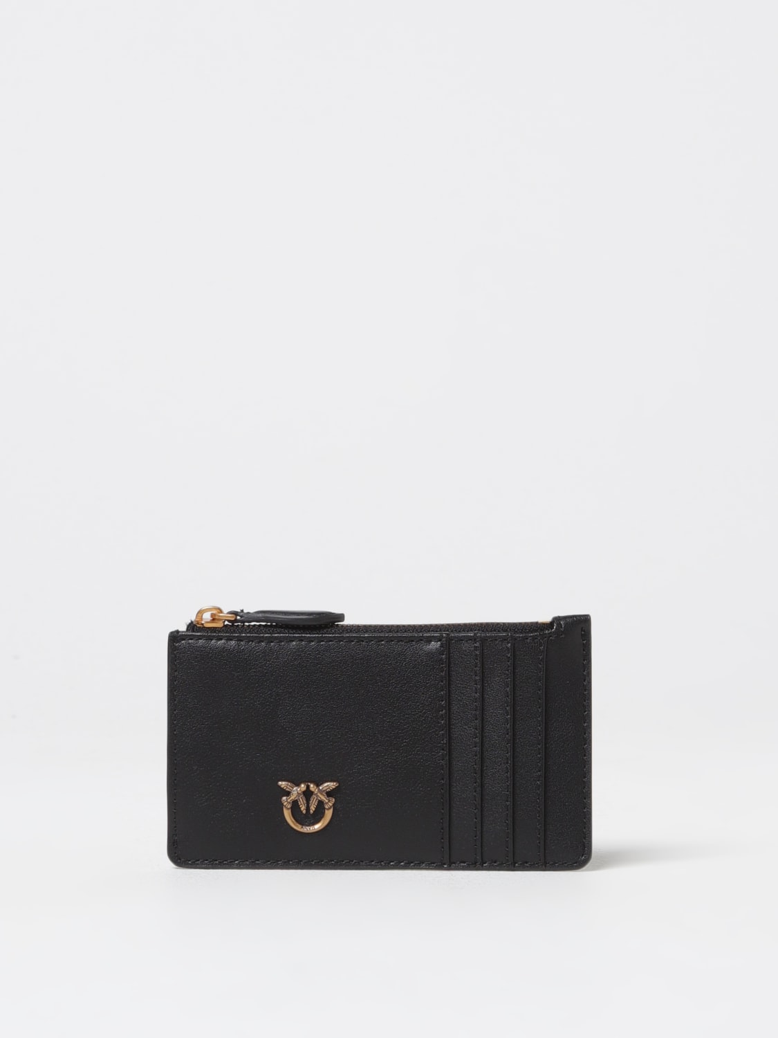 PINKO WALLET: Wallet woman Pinko, Black - Img 1