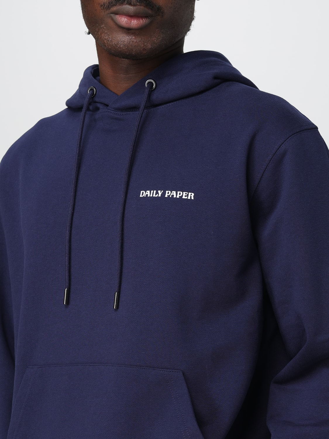 パーカー・フーディ DAILY PAPER Men Hoodies 2512026 MARTIMEBLU BLUE Daily Paper DAILY PAPER Men Hoodies 2512026 MARTIMEBLU BLUE