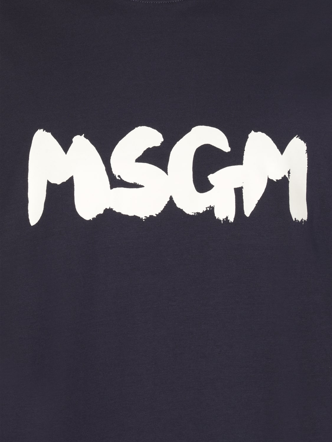 MSGM T-SHIRT: T-shirt men MSGM, Blue - Img 4