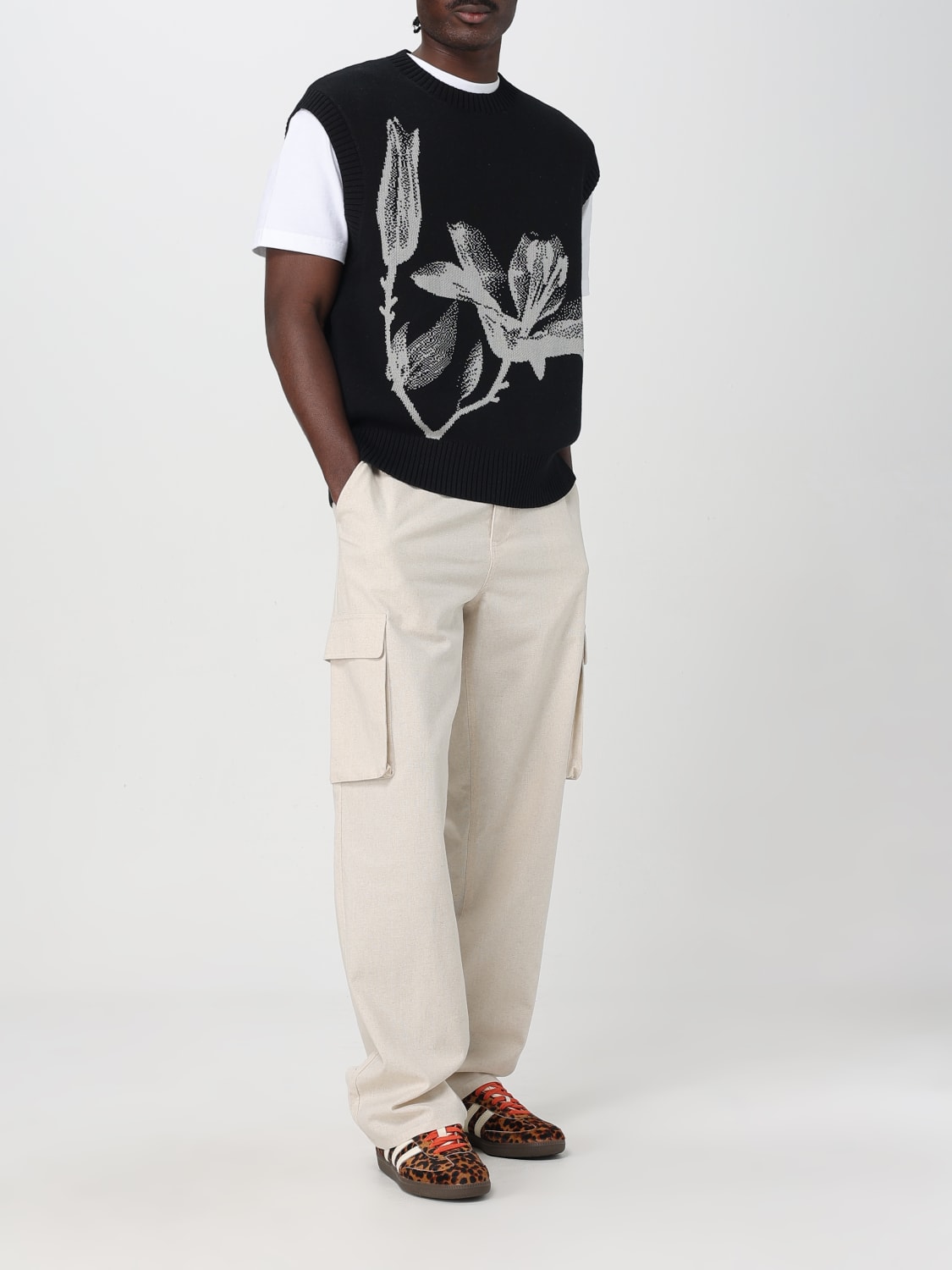 DAILY PAPER HOSE: Hose herren Daily Paper, Beige - Img 2