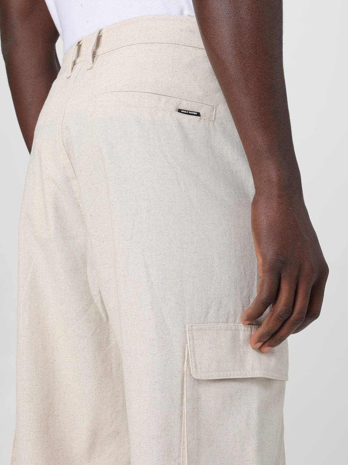 DAILY PAPER HOSE: Hose herren Daily Paper, Beige - Img 4