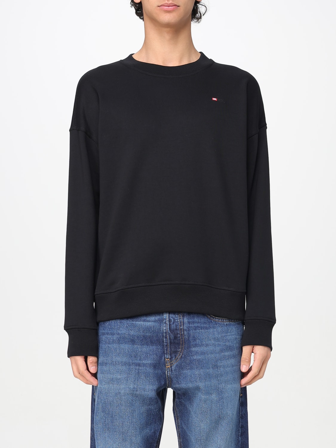 DIESEL SWEATSHIRT: Sweatshirt men Diesel, Black - Img 1