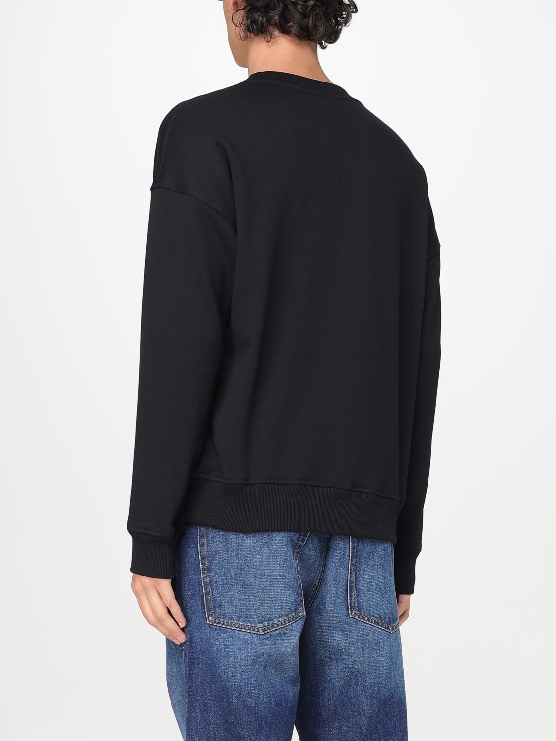 DIESEL SWEATSHIRT: Sweatshirt men Diesel, Black - Img 2