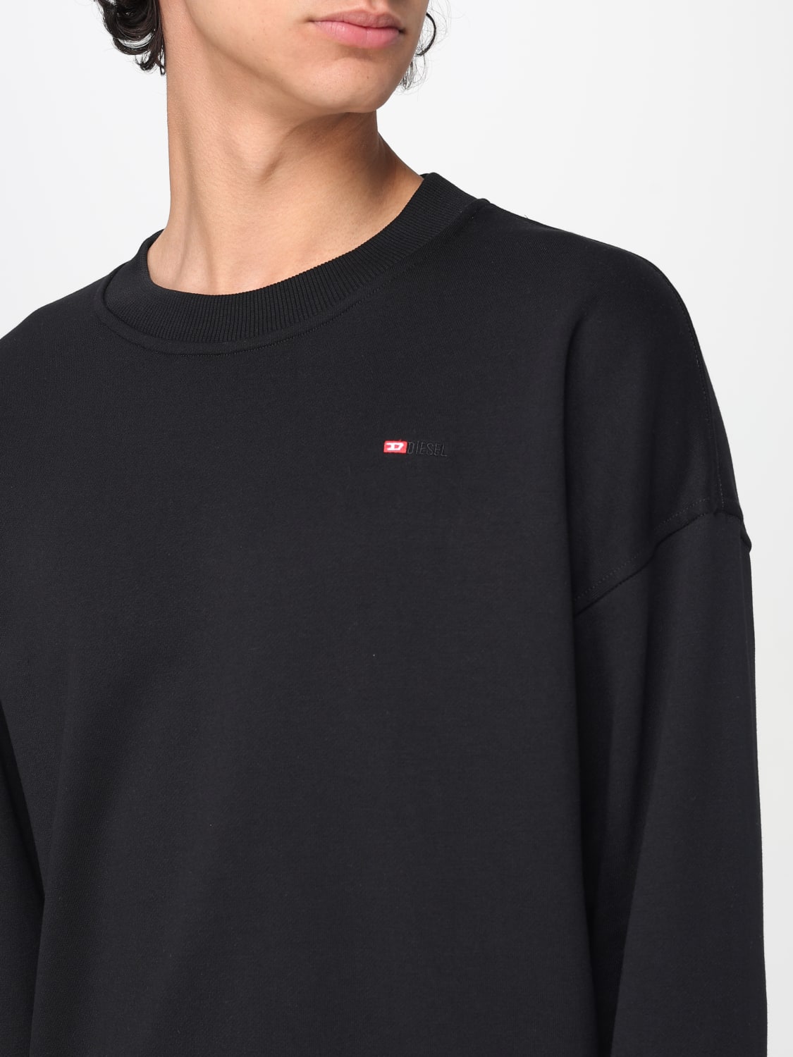 DIESEL SWEATSHIRT: Sweatshirt men Diesel, Black - Img 3