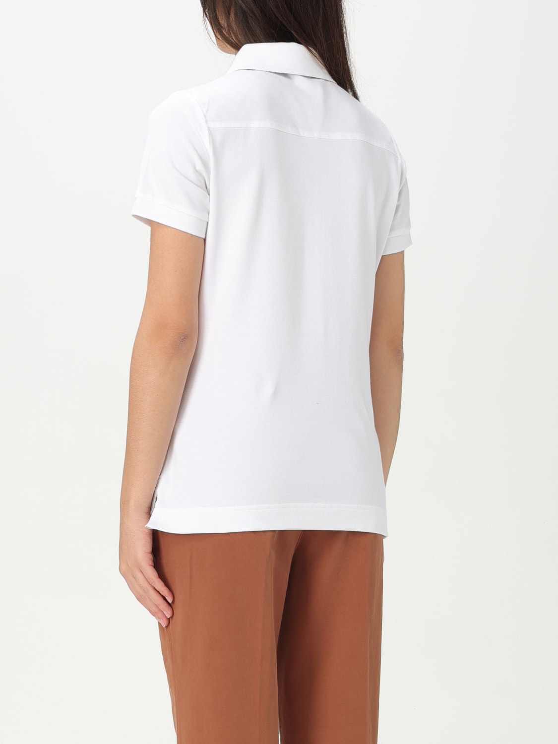 BARBOUR POLO: Camiseta mujer Barbour, Blanco - Img 2