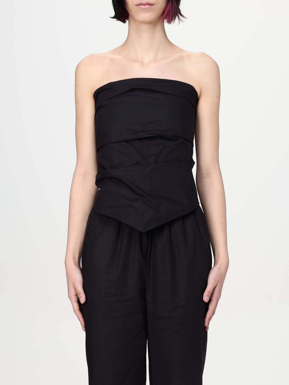 KAOS TOP: Top woman Kaos, Black - Img 1