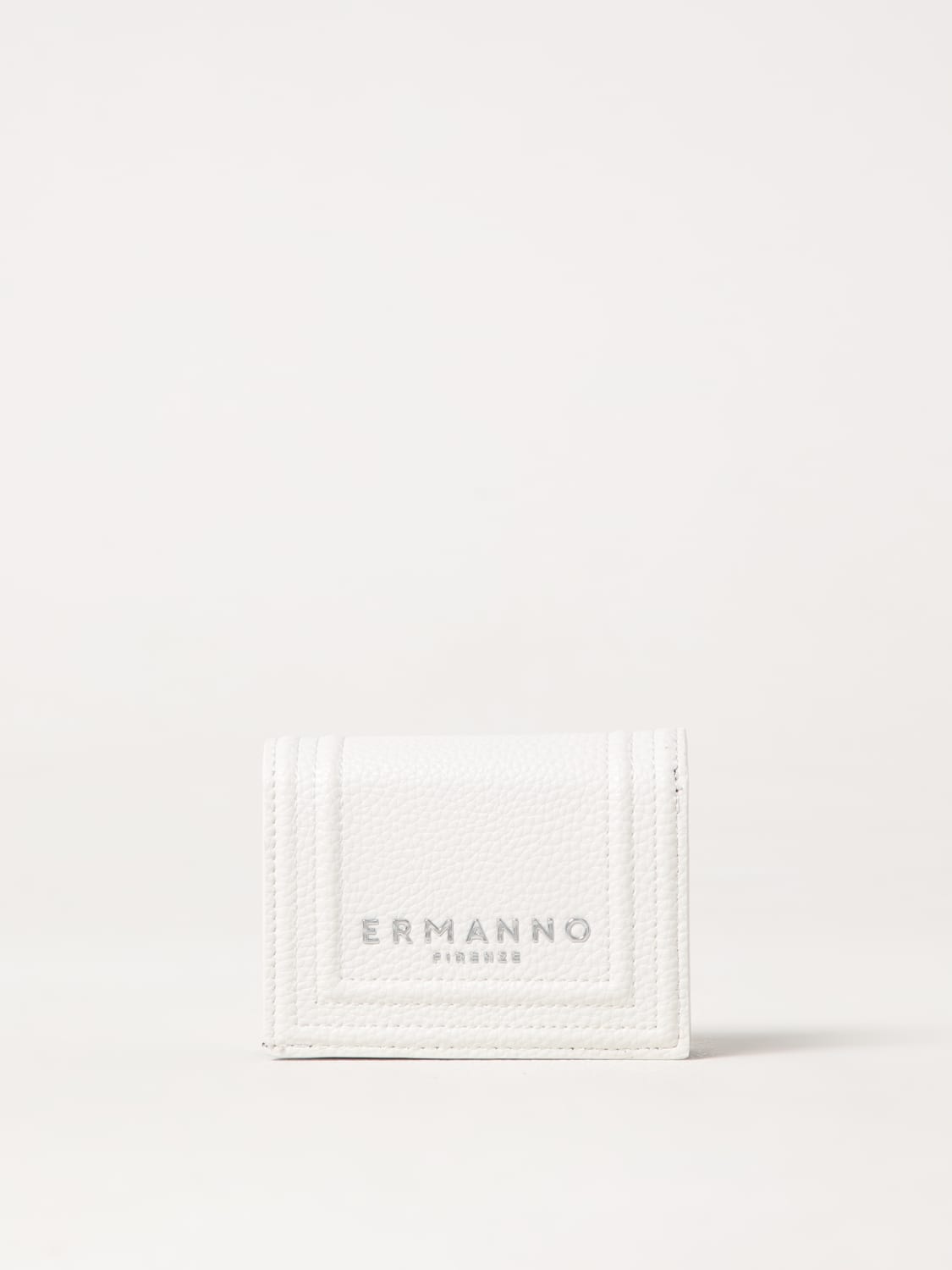 ERMANNO FIRENZE WALLET: Wallet woman Ermanno Firenze, White - Img 3