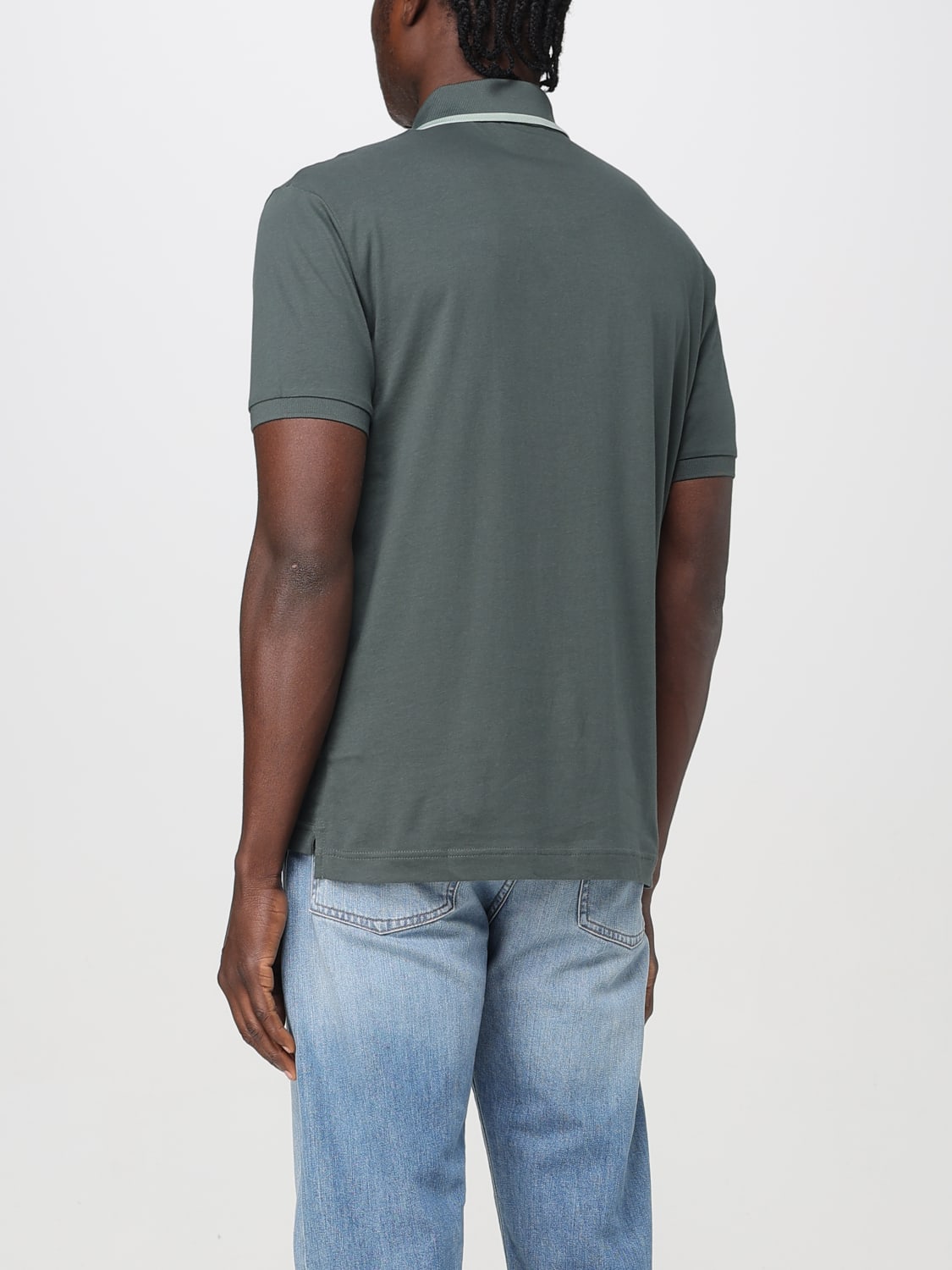 EA7 POLO SHIRT: Polo shirt men Ea7, Sand - Img 2