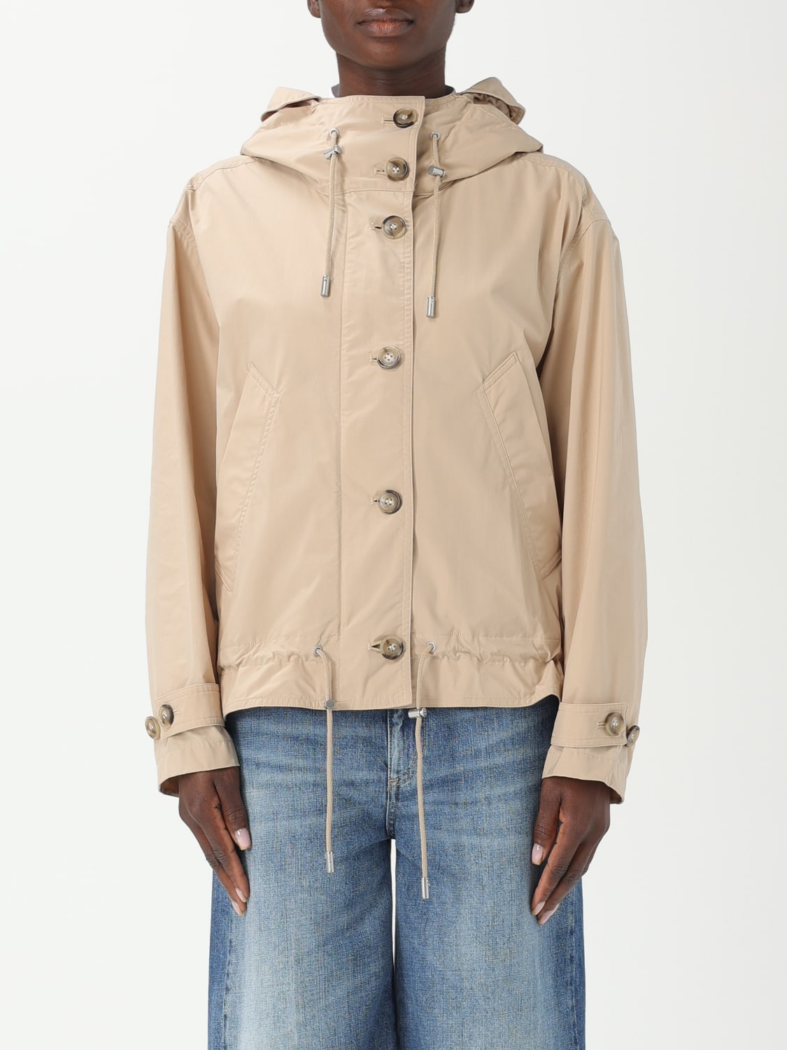 ジャケット WOOLRICH Woman Jacket Sand CFWWOU1177FRUT3128 8640 WOOLRICH: women's parka - Sand | Woolrich jacket