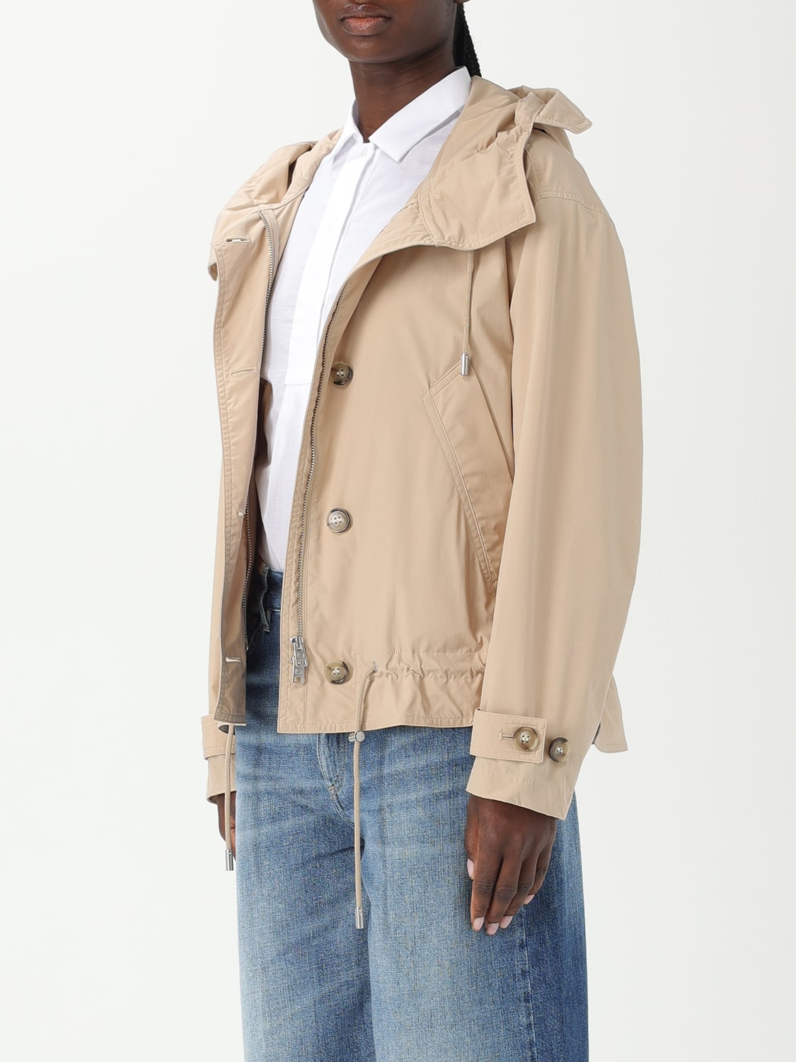 ジャケット WOOLRICH Woman Jacket Sand CFWWOU1177FRUT3128 8640 WOOLRICH: women's parka - Sand | Woolrich jacket