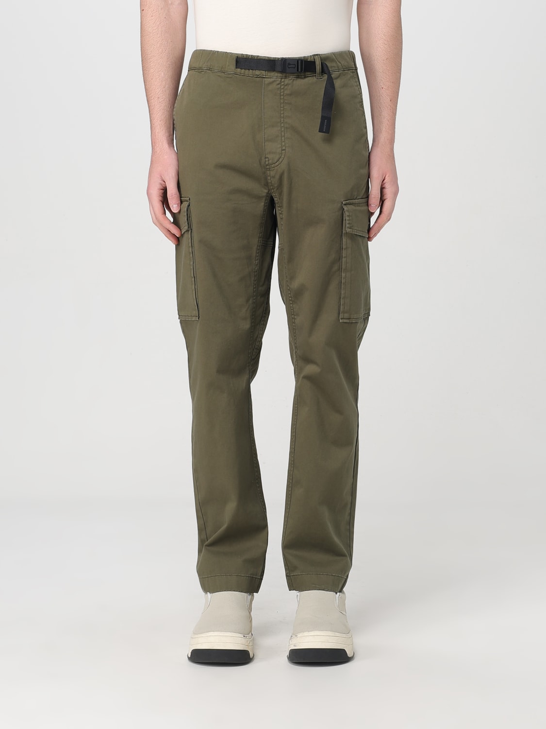 WOOLRICH PANTS: Pants men Woolrich, Green - Img 1