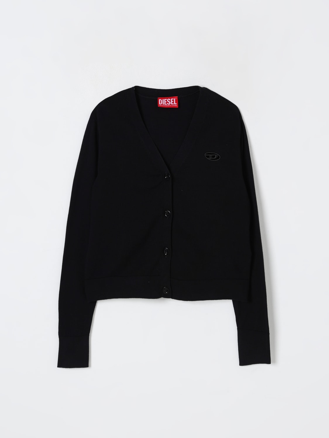 DIESEL PULLOVER: Pullover kinder Diesel, Schwarz - Img 1