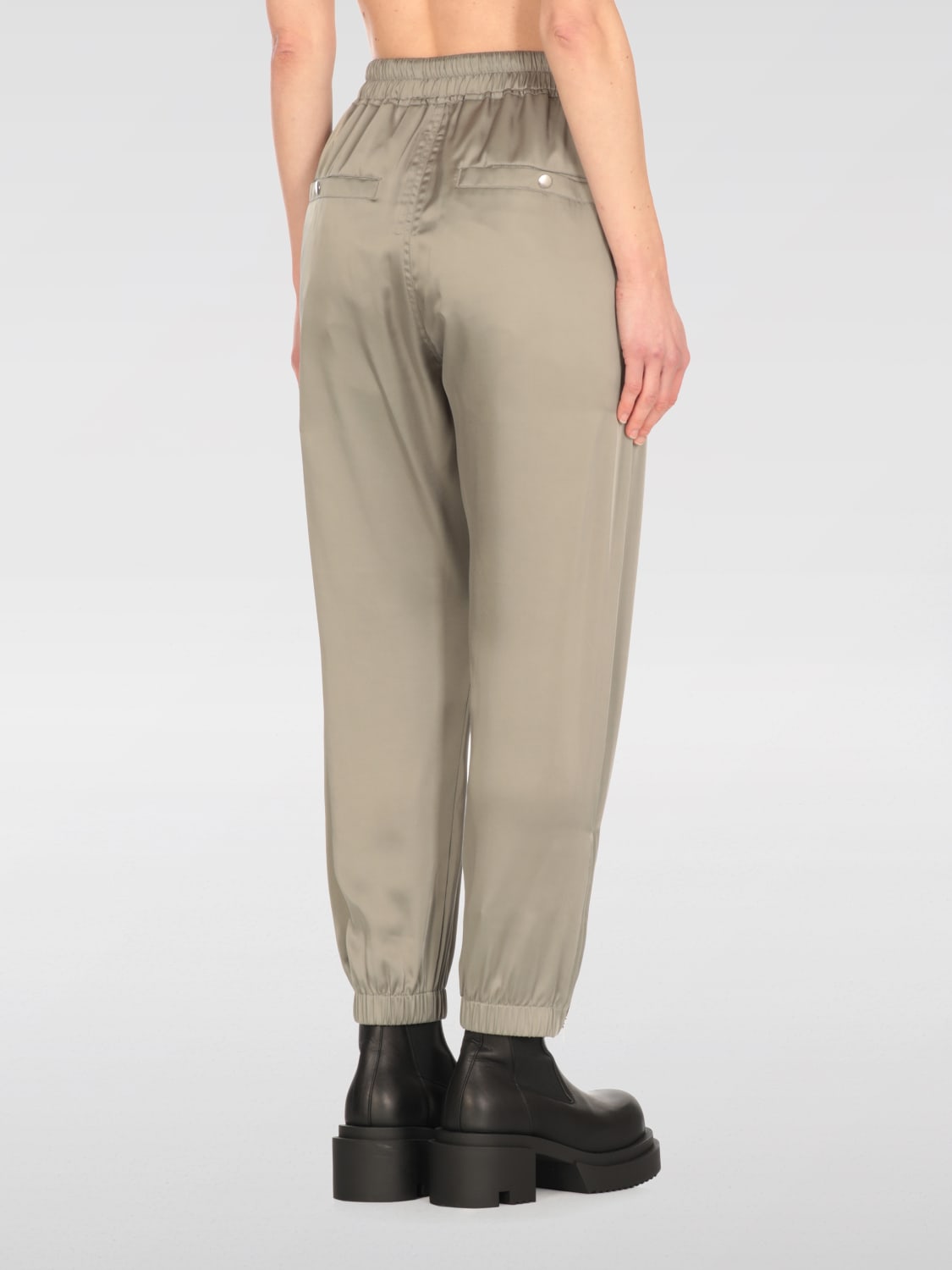 RICK OWENS: Pants woman - Green | Rick Owens pants