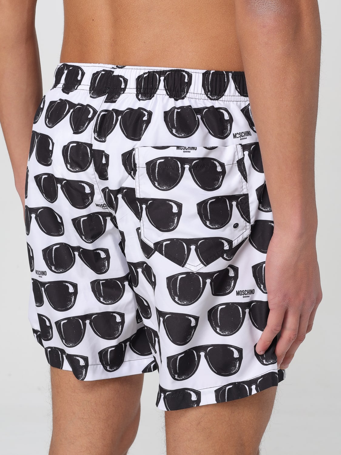 MOSCHINO COUTURE MAILLOT DE BAIN: Maillot de bain homme Moschino Couture, Multicolore - Img 4