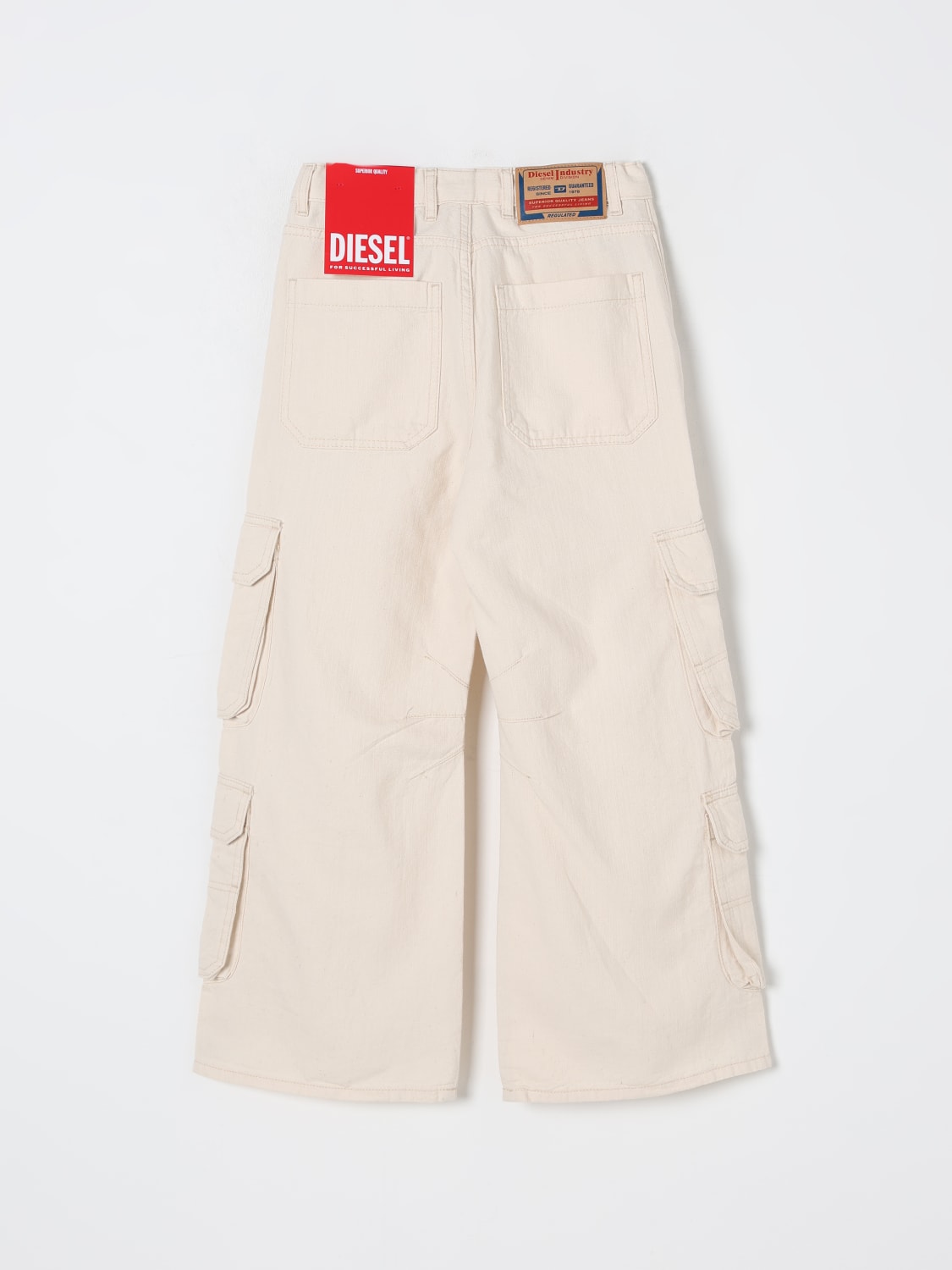 DIESEL JEANS: Pantalón niños Diesel, Denim - Img 2