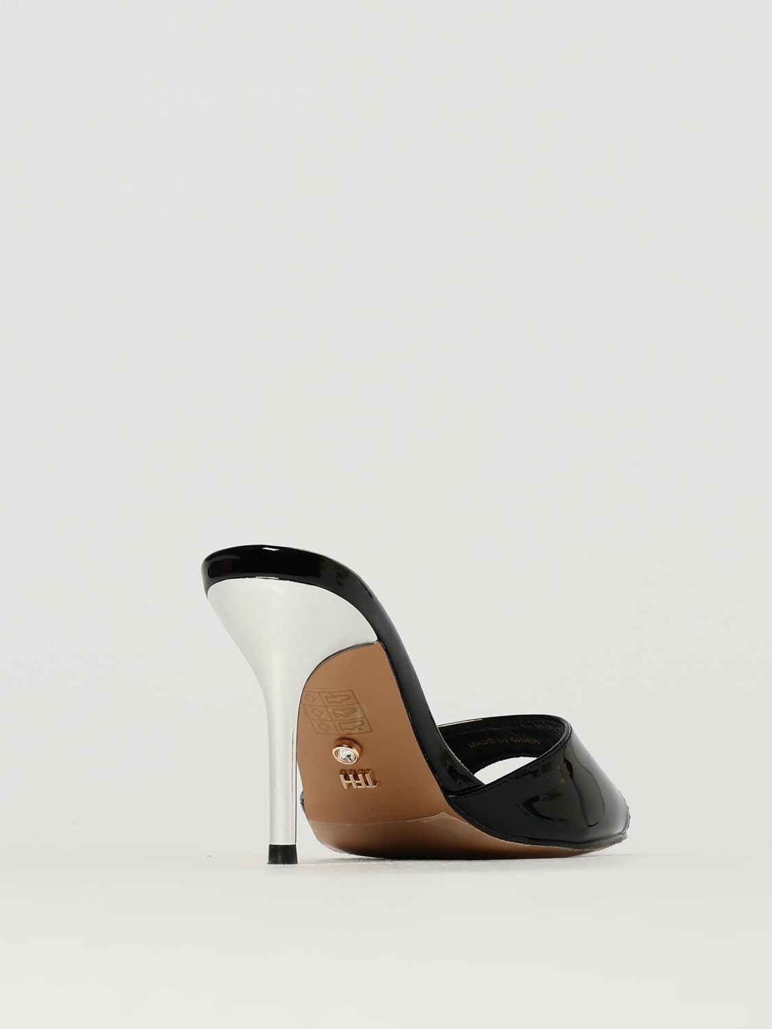 TWENTY FOURHAITCH SANDALES À TALONS: Derbies femme Twenty Fourhaitch, Noir - Img 3