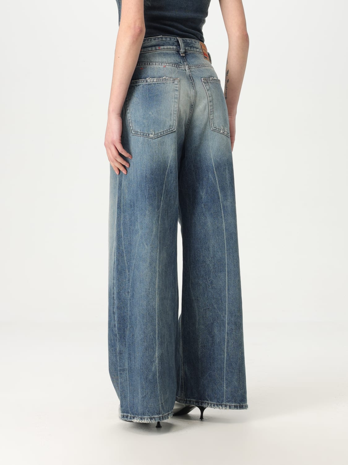 デニム・ジーパン DIESEL Woman Jeans Blue A0692509L46 1 DIESEL: Pants woman - Blue | Diesel jeans A0692509L46 online