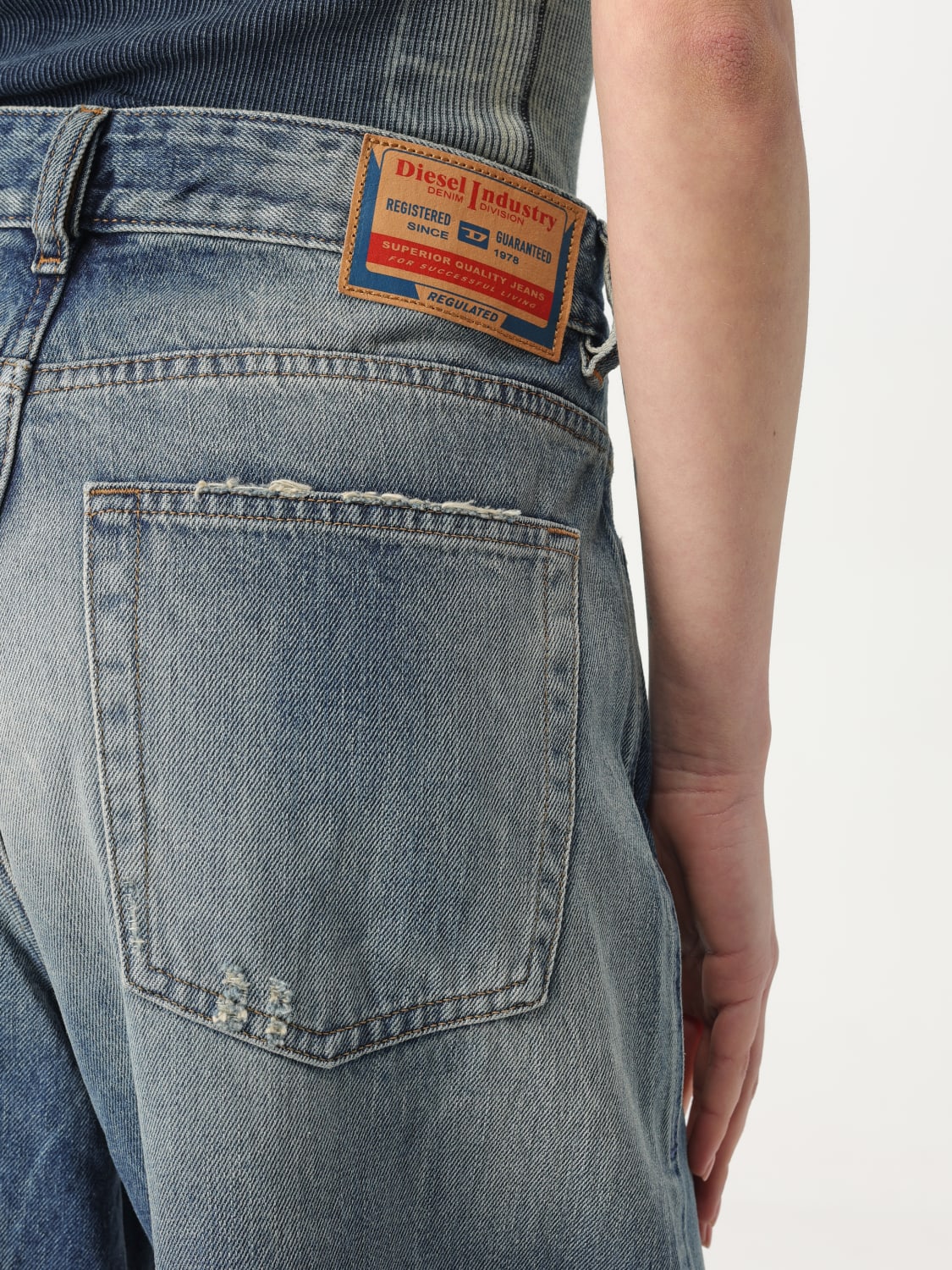 デニム・ジーパン DIESEL Woman Jeans Denim A0692609L47 01 DIESEL：ジーンズ レディース - デニム | GIGLIO.COMオンライン