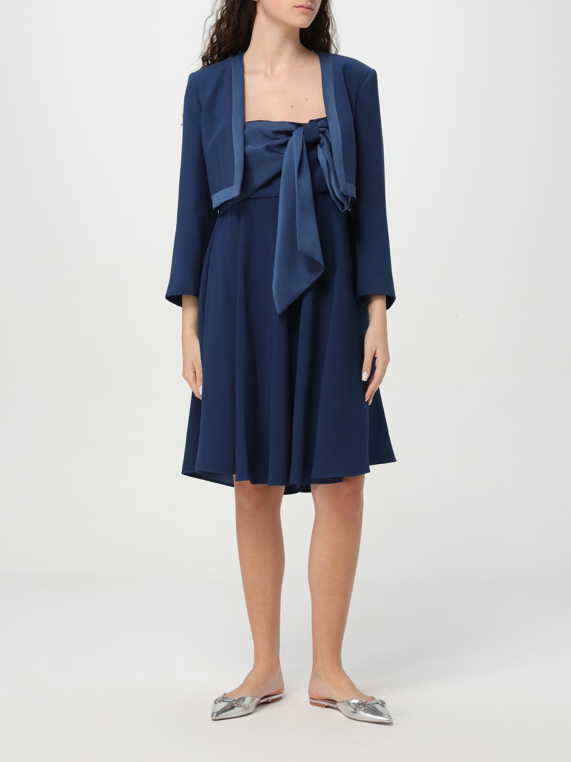 ワンピース LIU JO Woman Dress Blue CA5245T3970 X0648 LIU JO: Dress woman - Blue | Liu Jo dress CA5245T3970 online