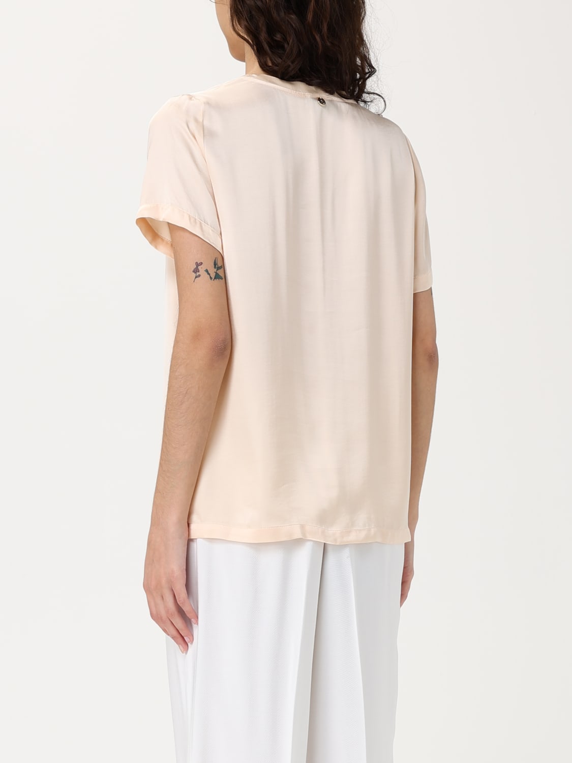LIU JO TOP: Shirt woman Liu Jo, Champagne - Img 2