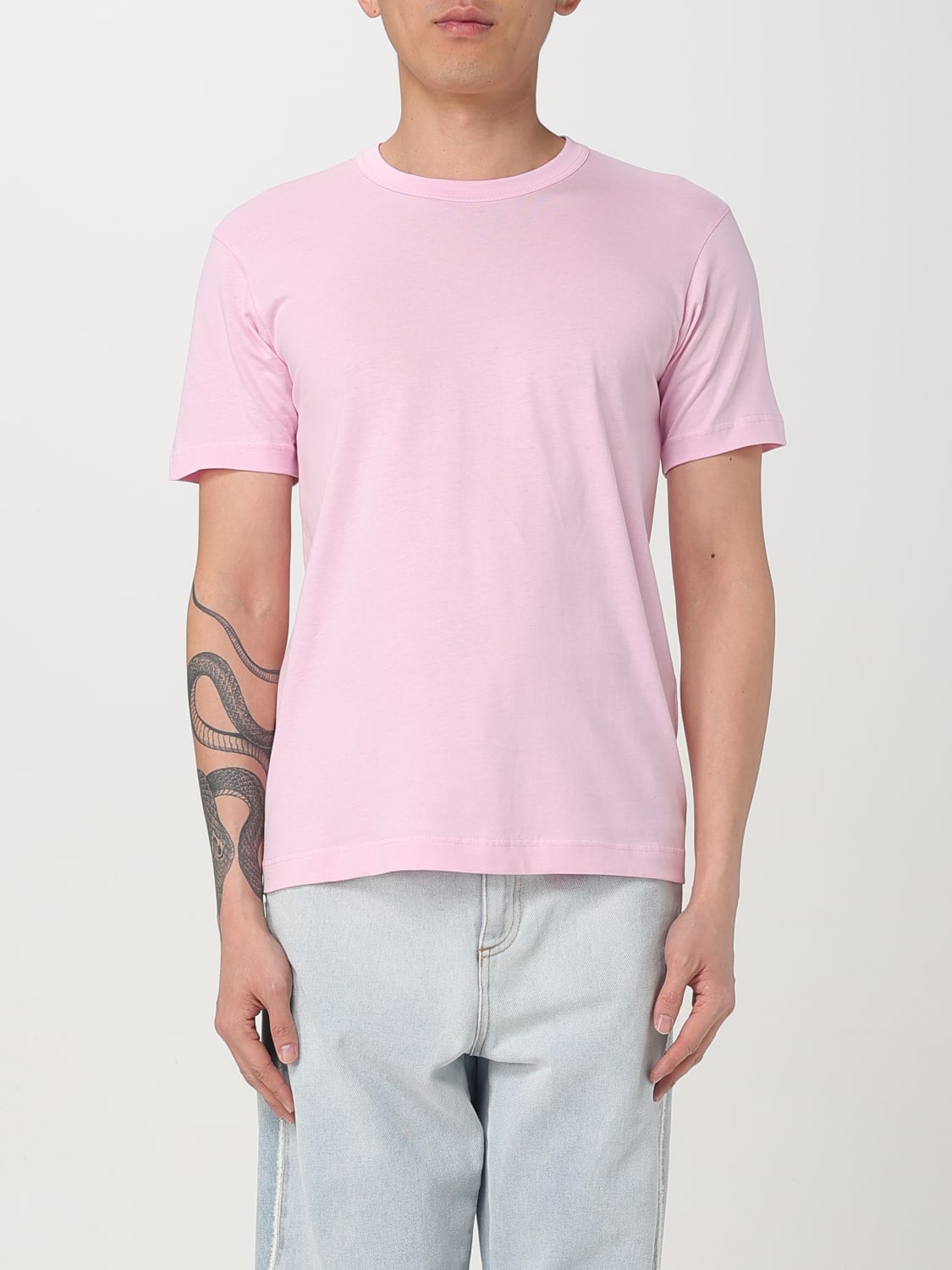 COMME DES GARCONS: T-shirt men - Pink | Comme Des Garcons t