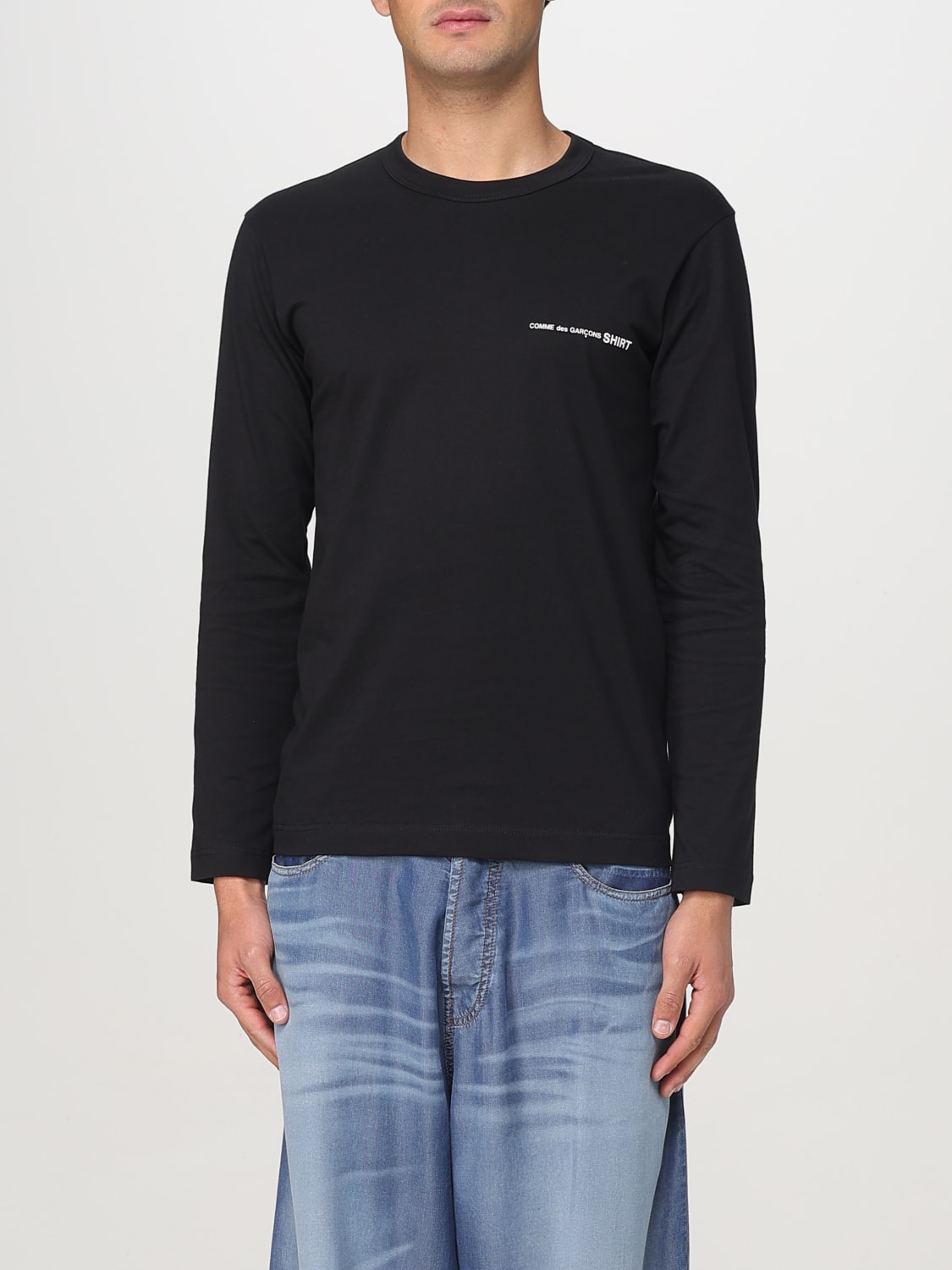 Tシャツ・カットソー COMME DES GARCONS Men T Shirts FOT025S251 Black COMME DES GARCONS: T-shirt men - Black | Comme Des Garcons t