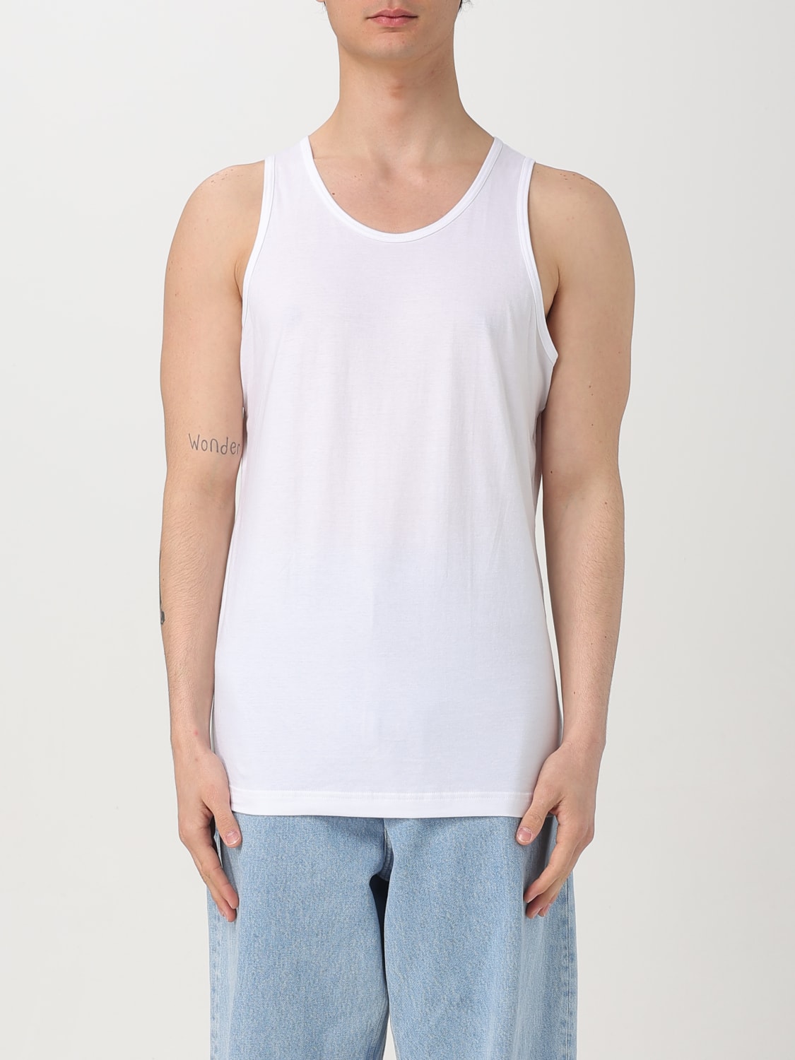 Tシャツ・カットソー COMME DES GARCONS Men T-shirt White FZT911PER 4 COMME DES GARCONS: T-shirt men - White | Comme Des Garcons t