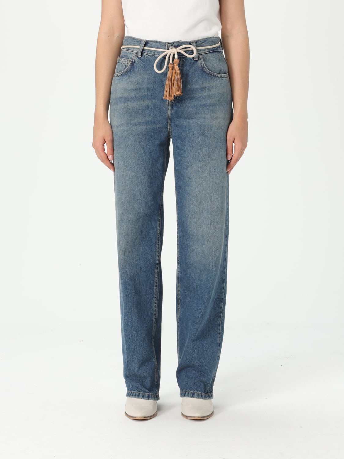 デニム・ジーパン LIU JO Women Denim Pants UA5148D0244 78834 Blue LIU JO: Jeans woman - Denim | Liu Jo jeans UA5148D0244
