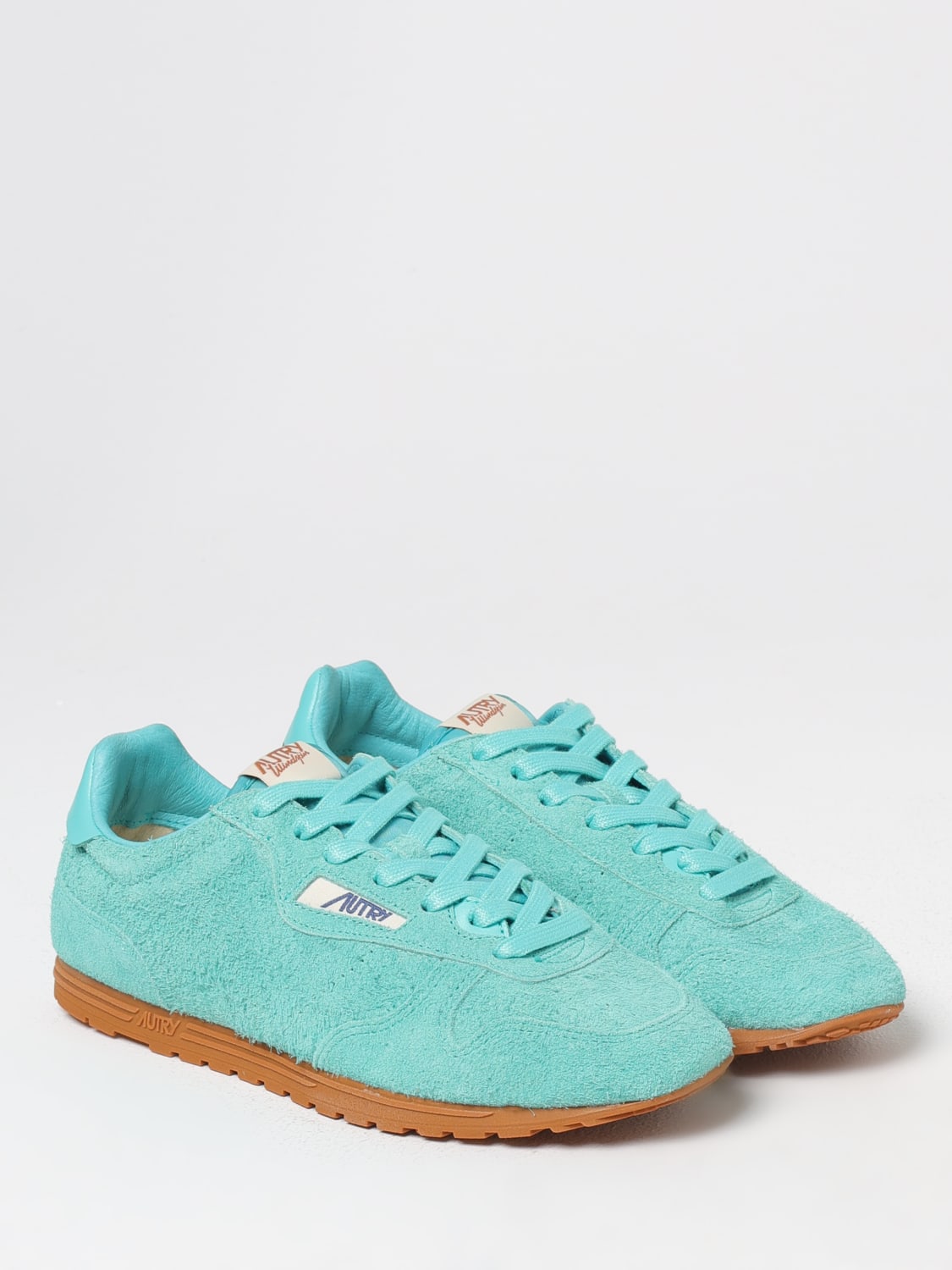 スニーカー AUTRY Woman Sneakers Turquoise WSLWPB10 AUTRY: Sneakers woman - Turquoise | Autry sneakers WSLWPB10