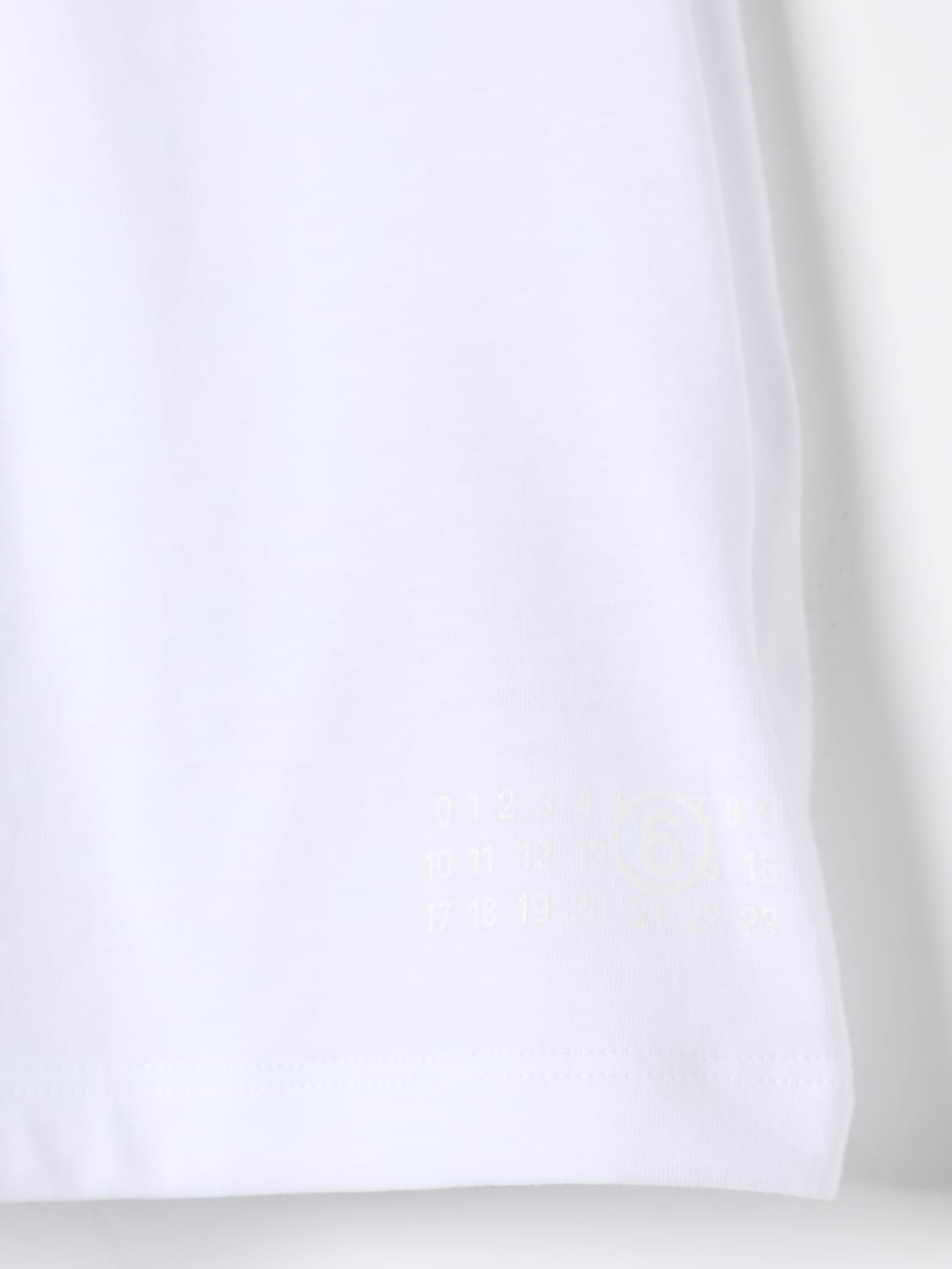 MM6 MAISON MARGIELA ФУТБОЛКА: Футболка Детское Mm6 Maison Margiela, Белый - Img 3