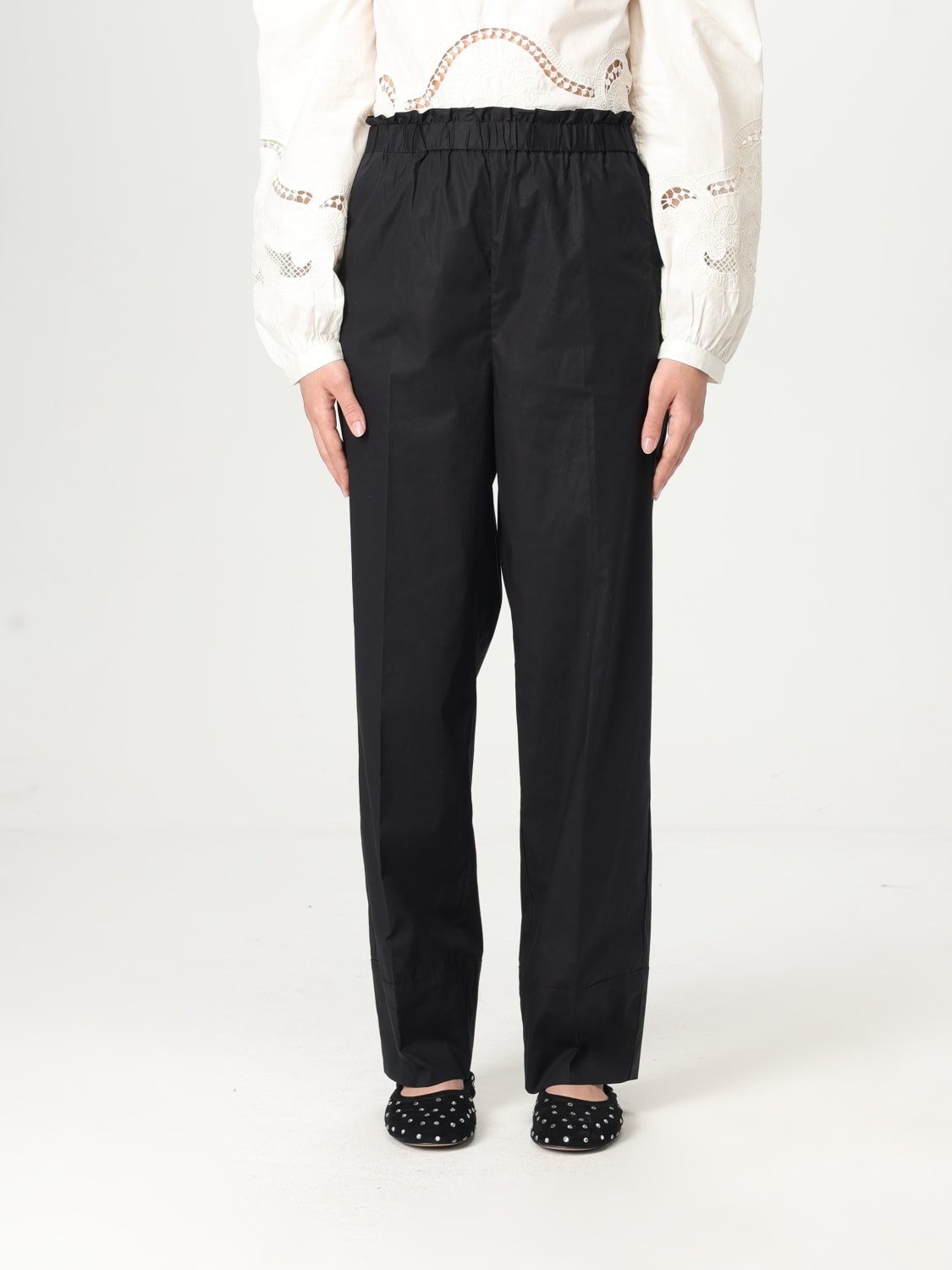 パンツ TWIN SET Wool pants Black Givenchy | Tailored black pants in wool | Savannahs
