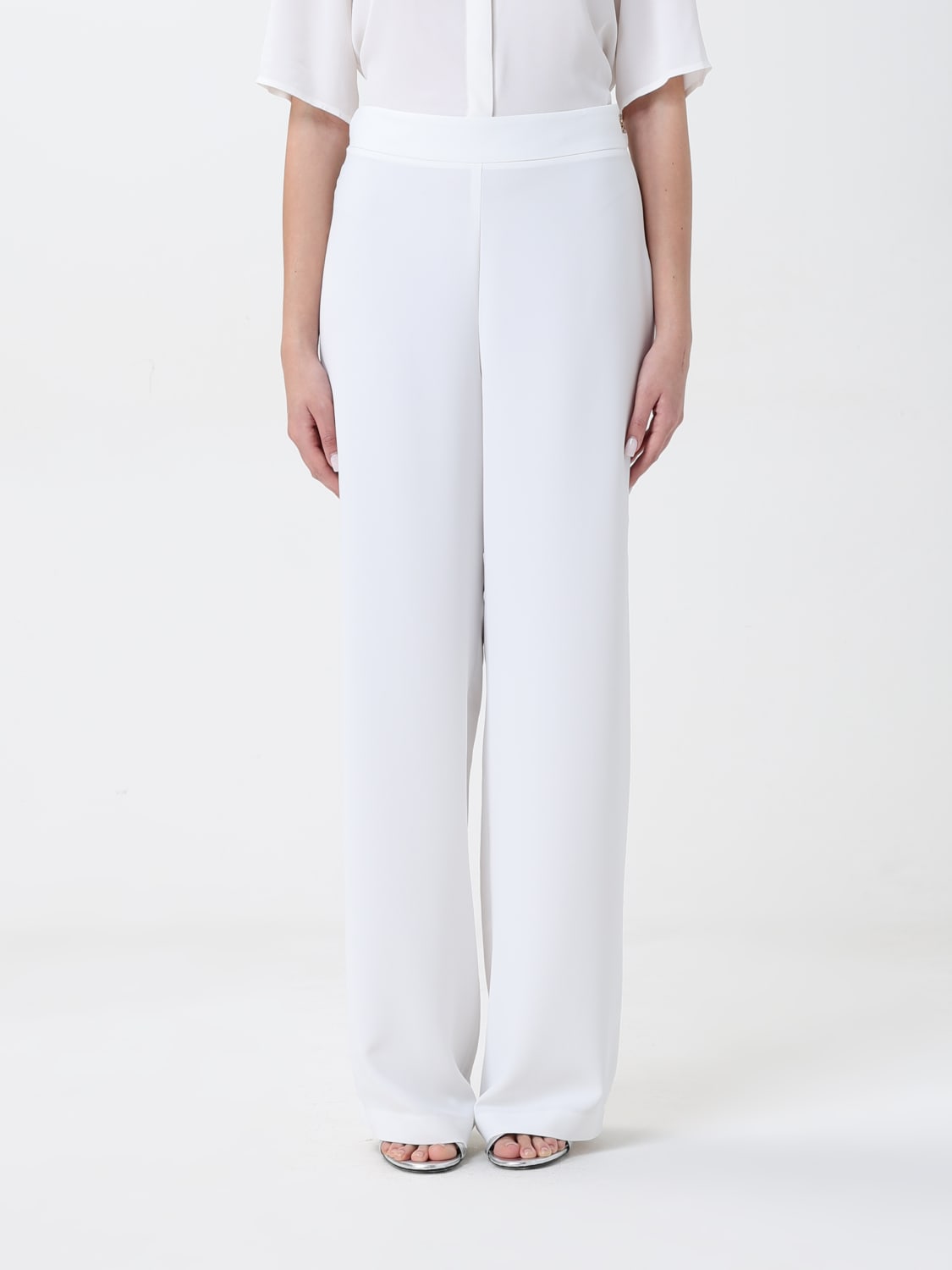 PATRIZIA PEPE PANTS: Pants woman Patrizia Pepe, White - Img 1