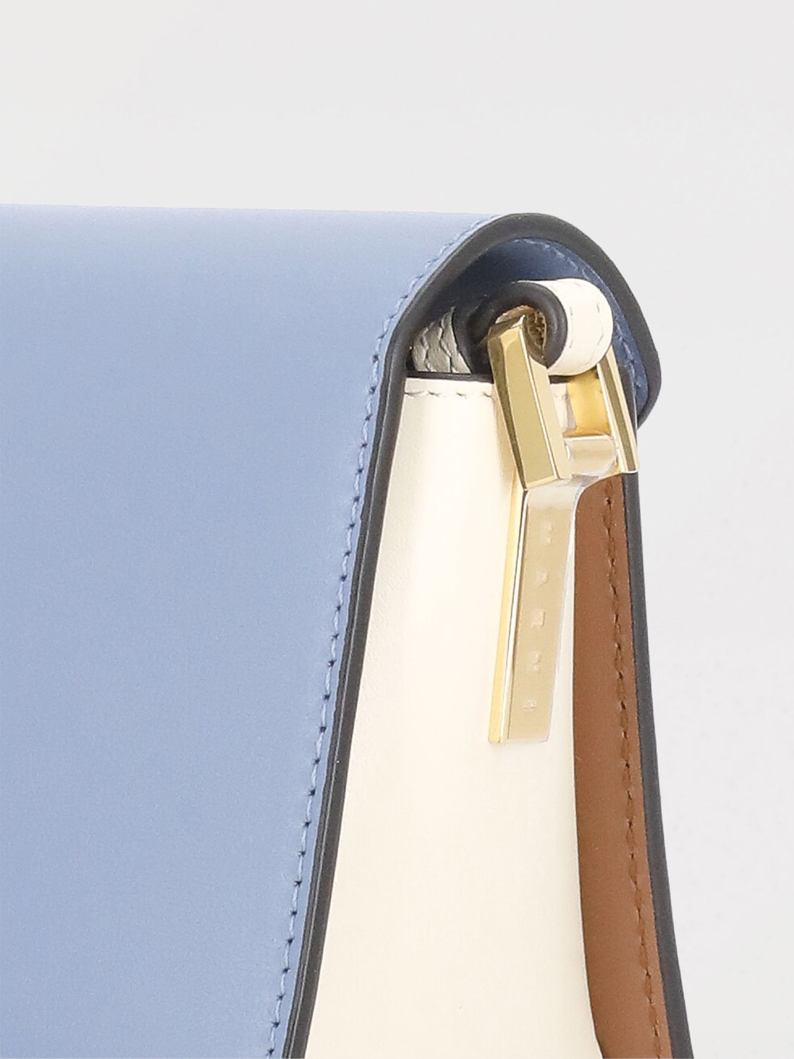 バッグ・カバンその他 MARNI Woman Mini bag Blue SBMP0193U1P6948 ZO879 Blue leather Trunkaroo mini shoulder bag | Marni