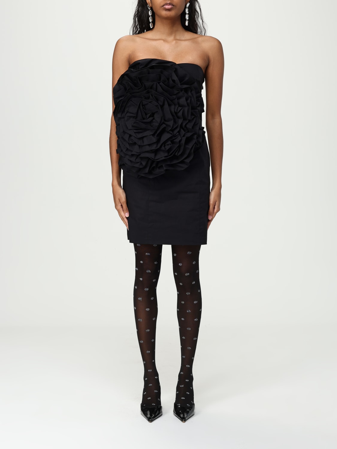 ROTATE DRESS: Dress woman Rotate, Black - Img 1