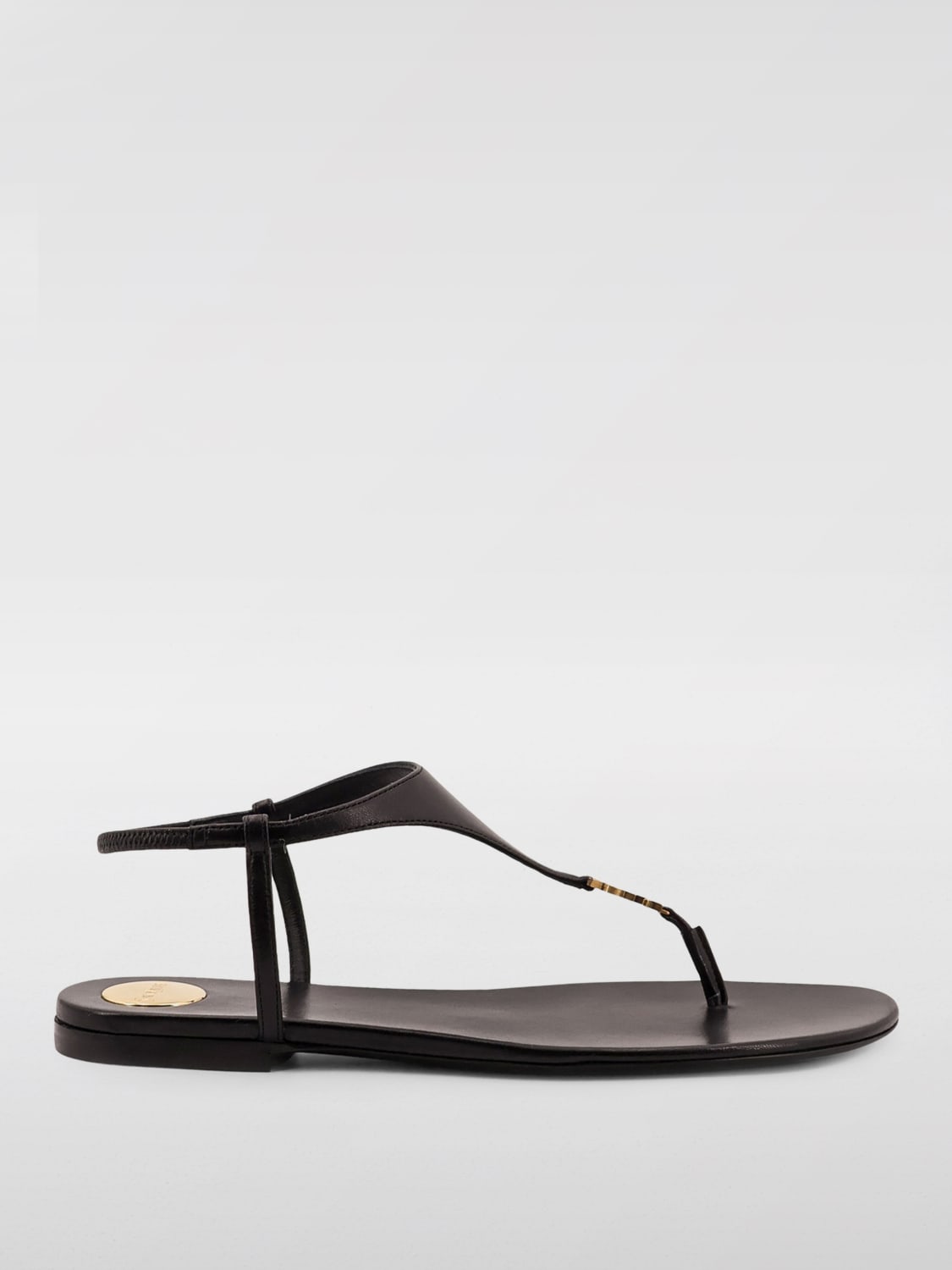 シューズ・サンダルその他 SAINT LAURENT Woman Shoes Black 818293AADF1 1000 SAINT LAURENT: Shoes woman - Black | Saint Laurent flat