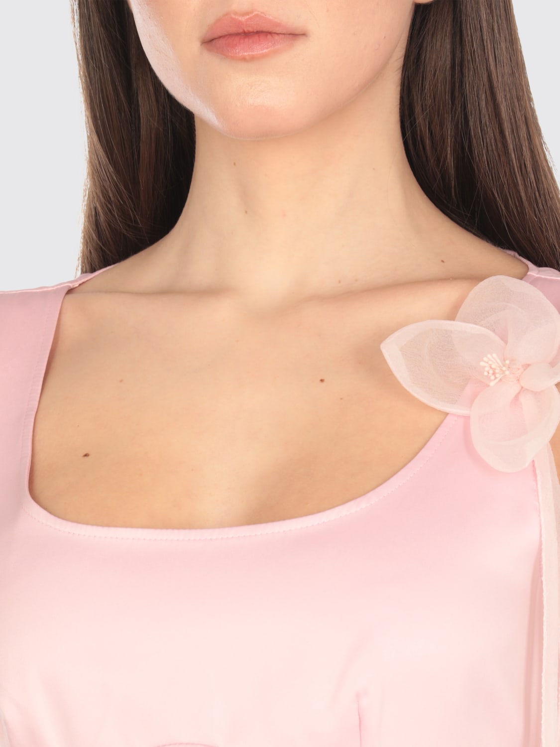 ワンピース ROTATE Woman Dress Pink 114492 1011 ROTATE: Dress woman - Pink | Rotate dress 114492 online at