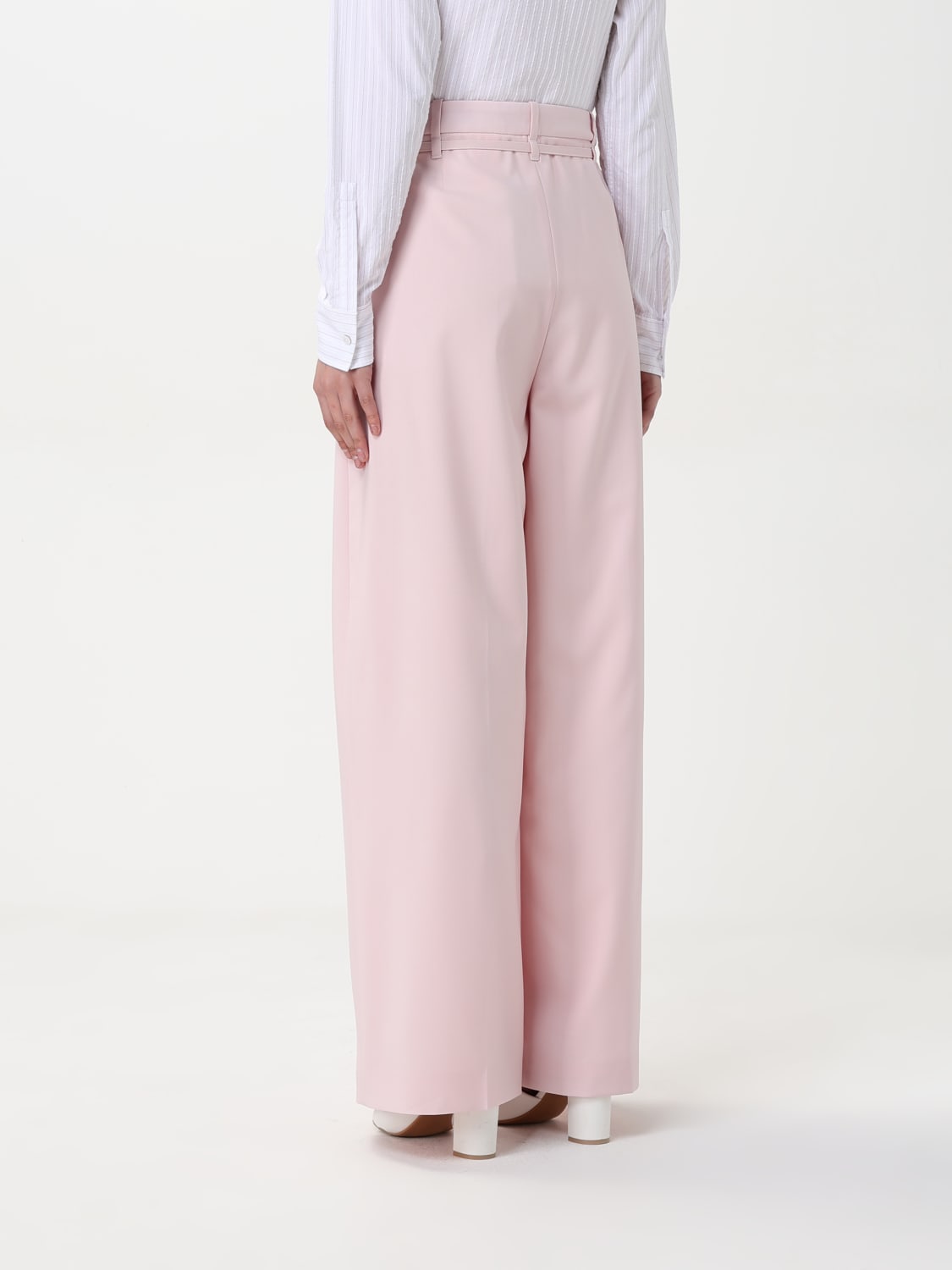 パンツ BOSS Woman Pants Pink 50537404 685 BOSS: Pants woman - Pink | Boss pants 50537404 online at
