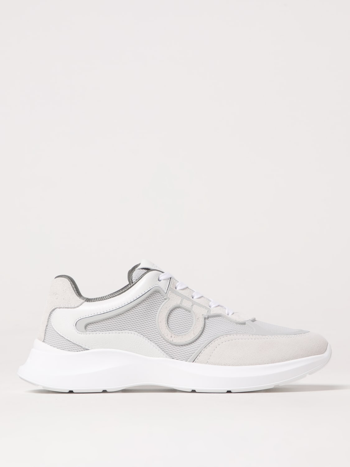 FERRAGAMO SNEAKERS: Sneakers men Ferragamo, White - Img 1