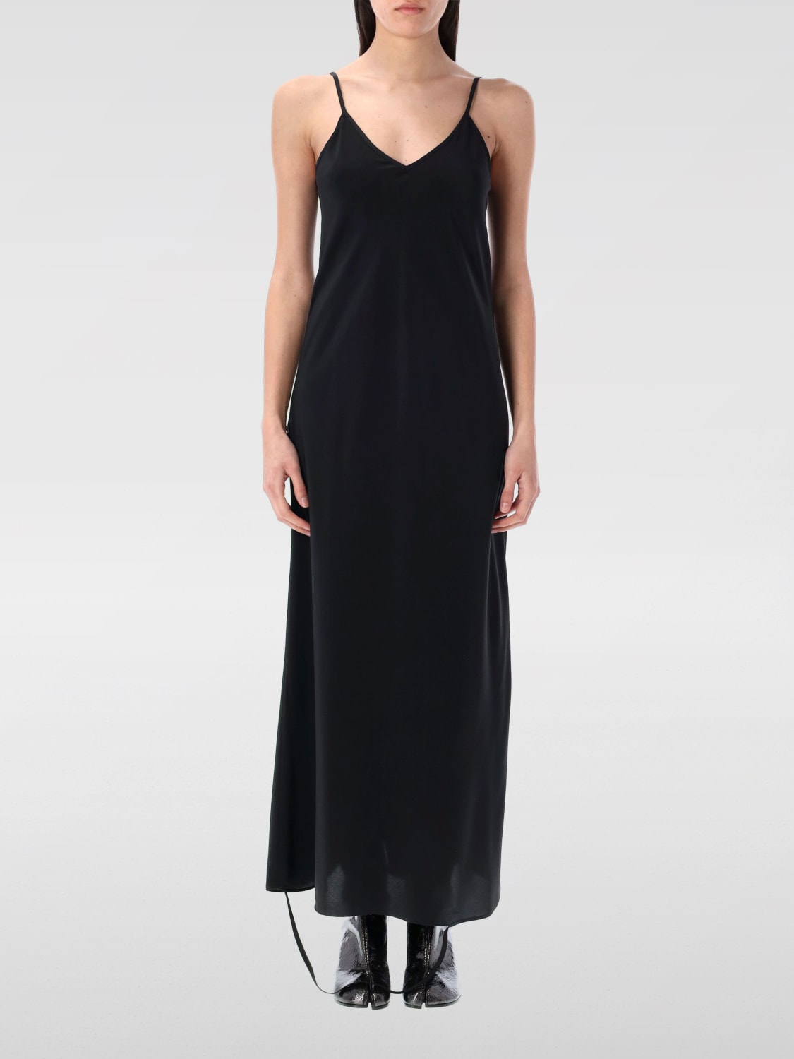 VIP【送料関税込】MM6 MAISON MARGIELA LONG SILK DRESS 20357510_50390043_600.jpg