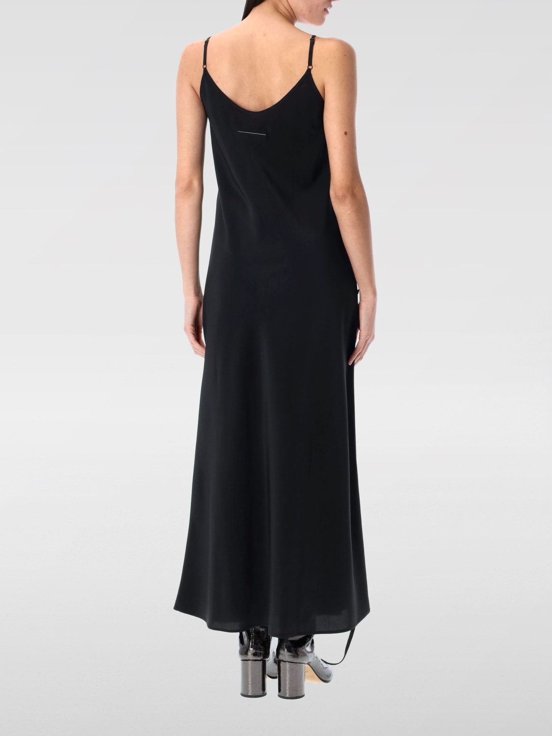 ワンピース MM6 MAISON MARGIELA Woman Dress Black S52DA0064M35244 900 MM6 MAISON MARGIELA: Dress woman - Black | Mm6 Maison