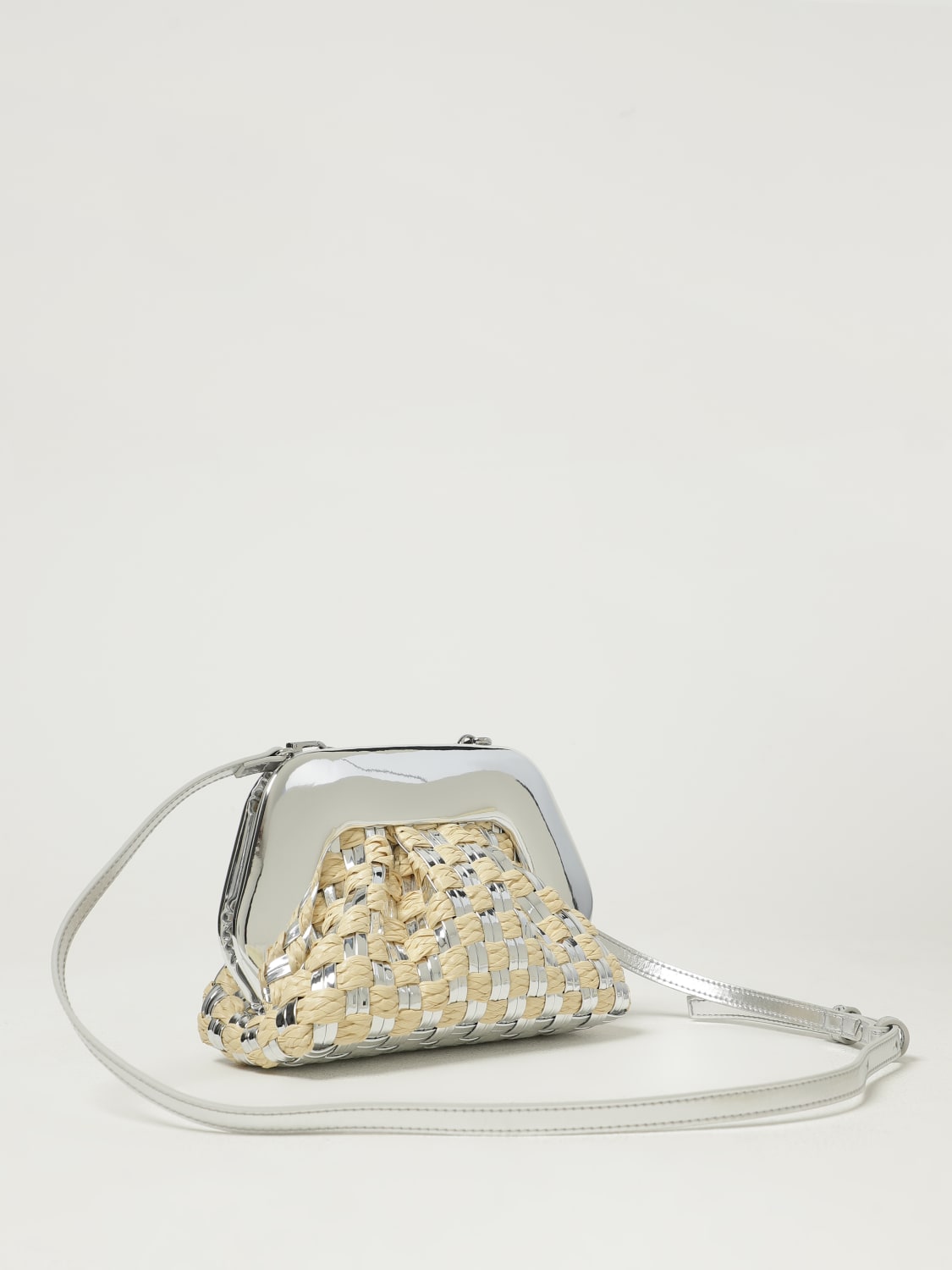 THEMOIRÈ MINI BAG: Crossbody bags woman ThemoirÈ, Silver - Img 2
