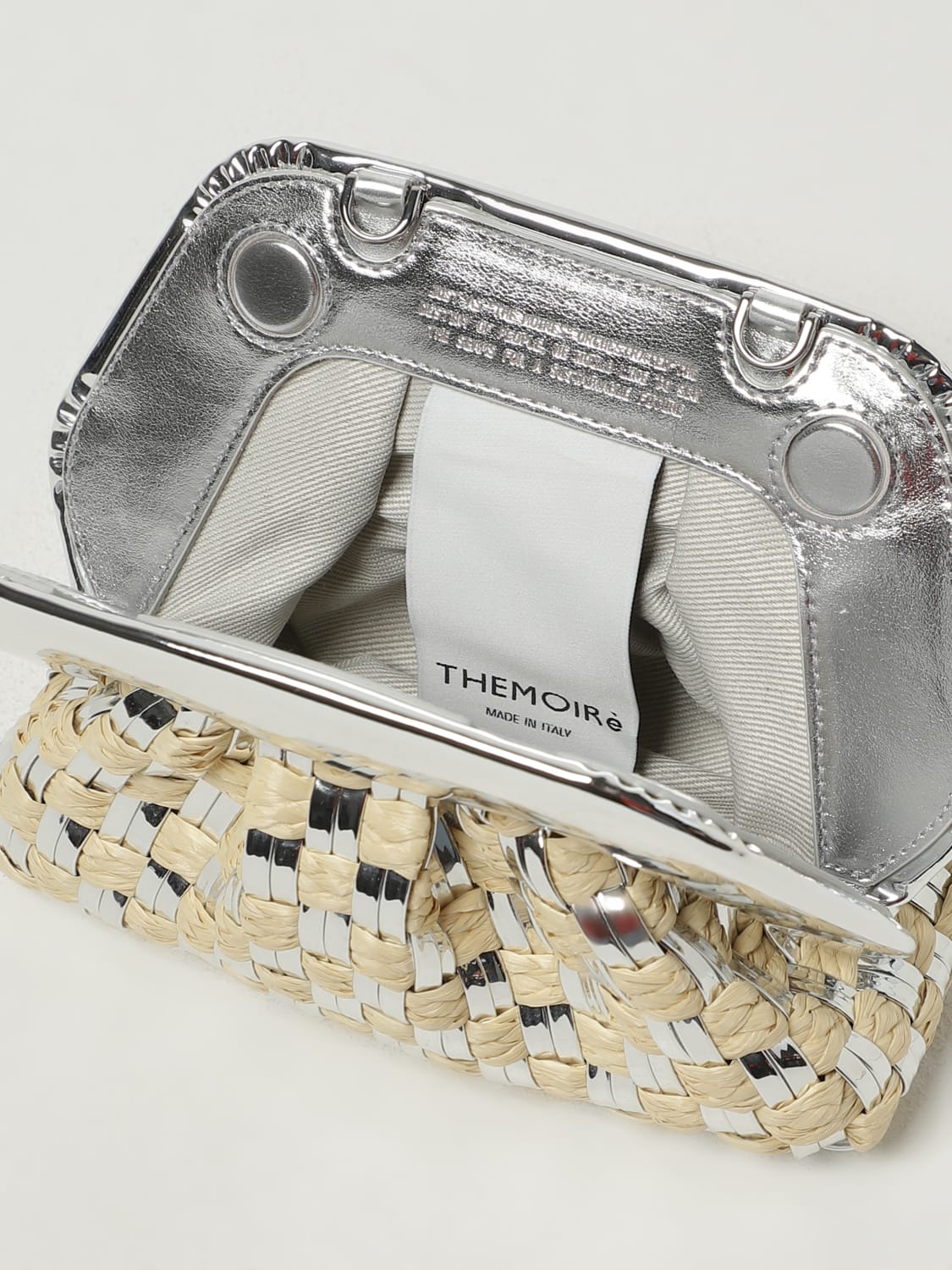 THEMOIRÈ MINI BAG: Crossbody bags woman ThemoirÈ, Silver - Img 3