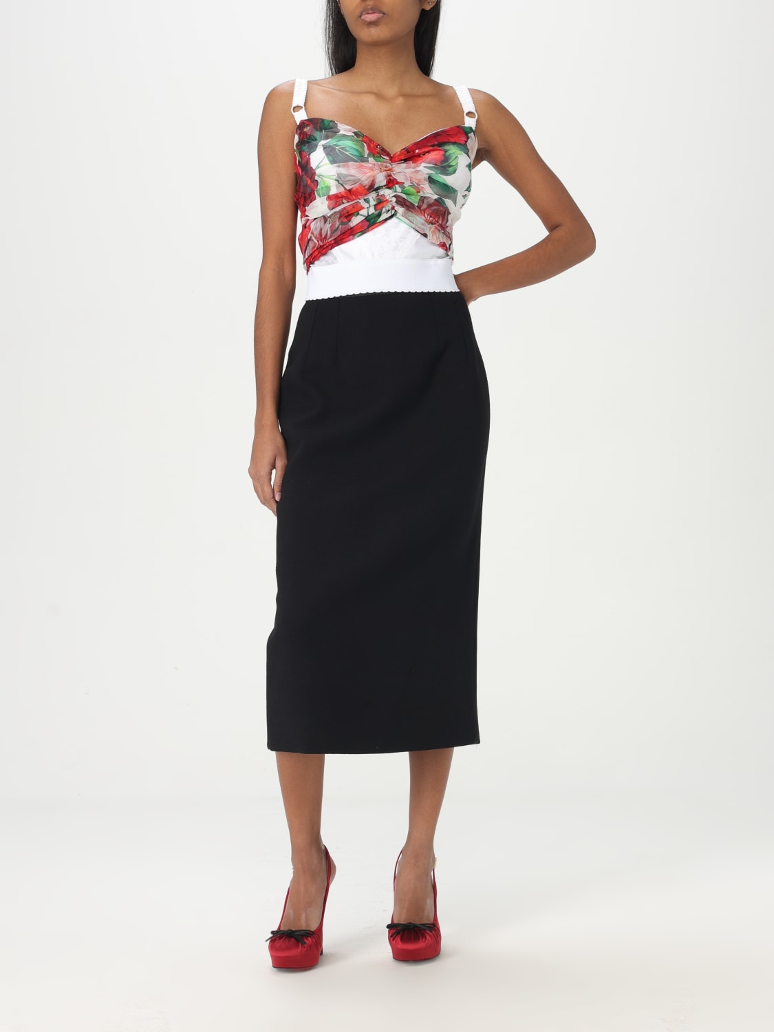 スカート DOLCE  GABBANA Women Skirts F4BBPT BLACK DOLCE & GABBANA: Skirt woman - Black | Dolce & Gabbana skirt